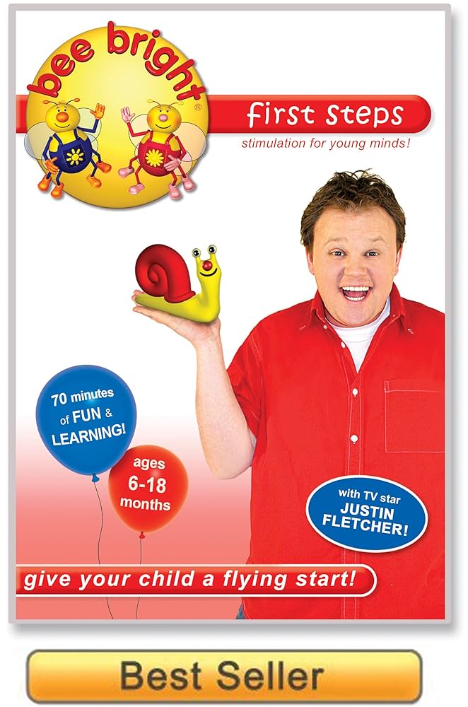 その他 Little Bytes [DVD] Amazon.co.jp: Bee Bright first steps with Justin Fletcher (6
