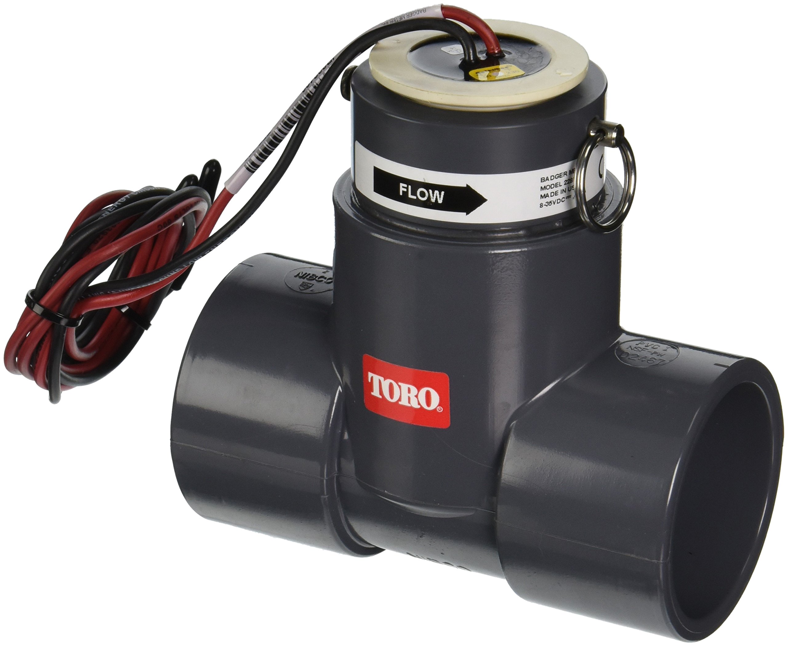 TORO plástico T tfs-200 Sensor de Flujo, 2 "