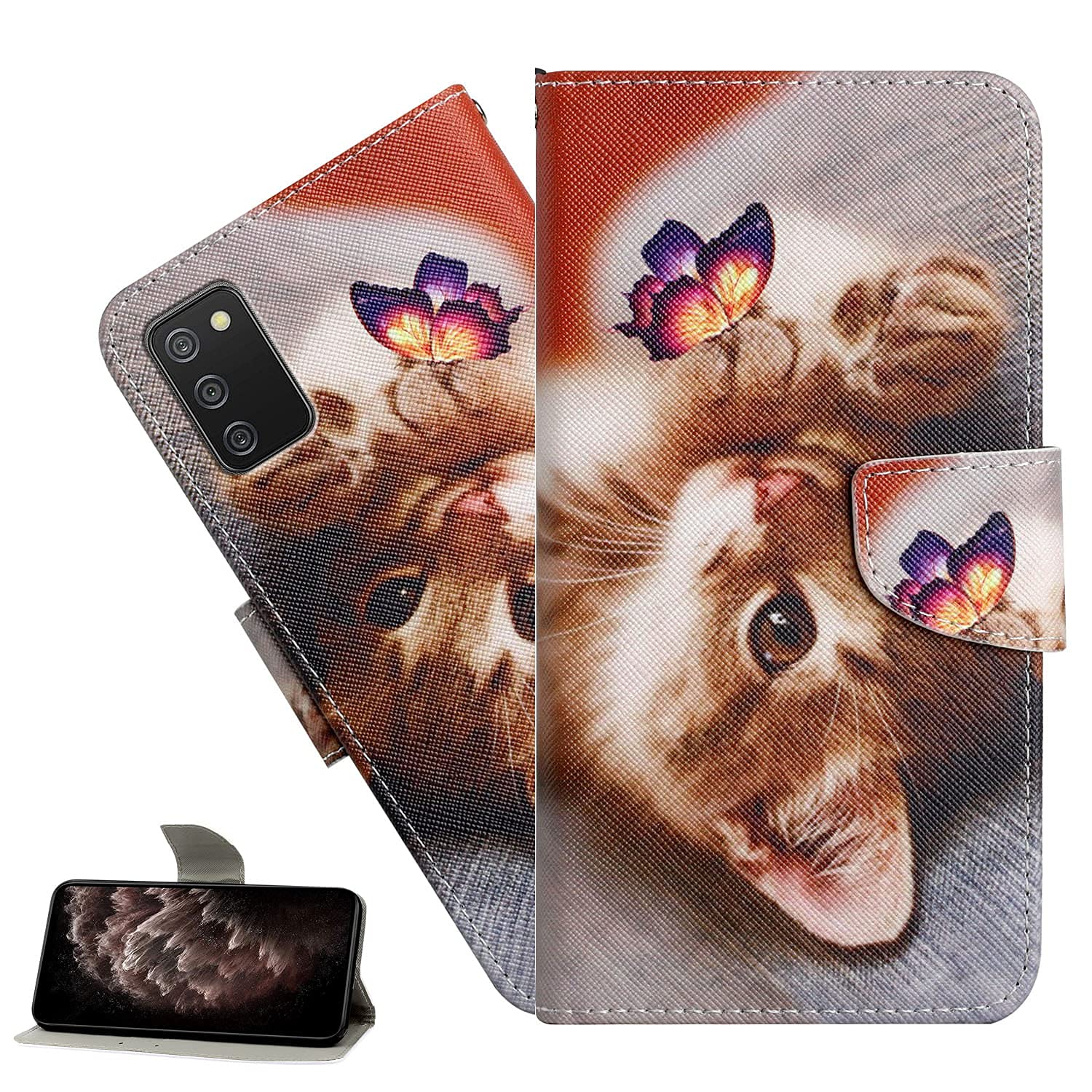 LEMAXELERS Custodia Samsung Galaxy A31 Cover Portafoglio,Galaxy