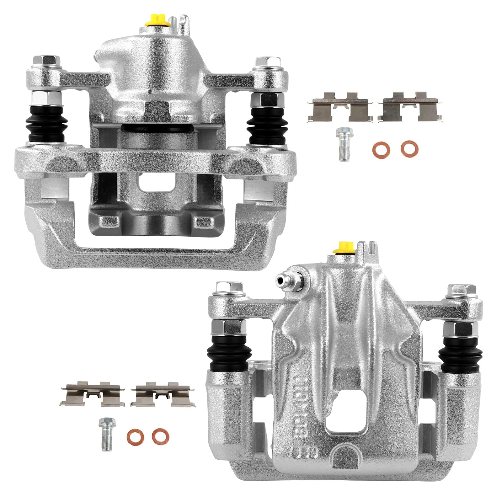 Photo 1 of SCITOO Rear Brake Calipers With Bracket 19-B3457 19-B3456 Compatible For Hyundai For Elantra 2007-2010