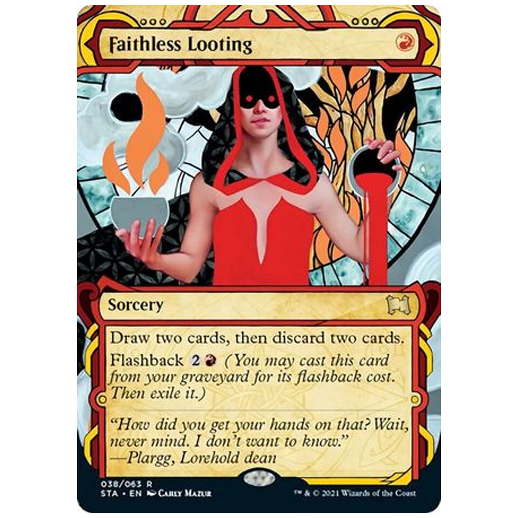 Amazon.com: Faithless Looting 38/63 - Mystical Archive - Strixhaven: School  of Mages : Everything Else