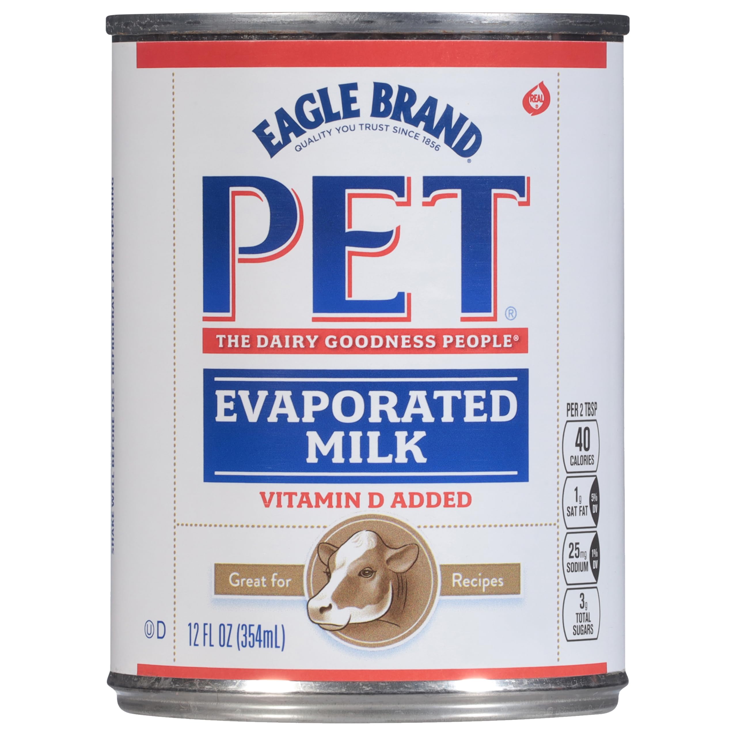 PET Evaporated Milk, 12 Ounce Can (Pack of 5)