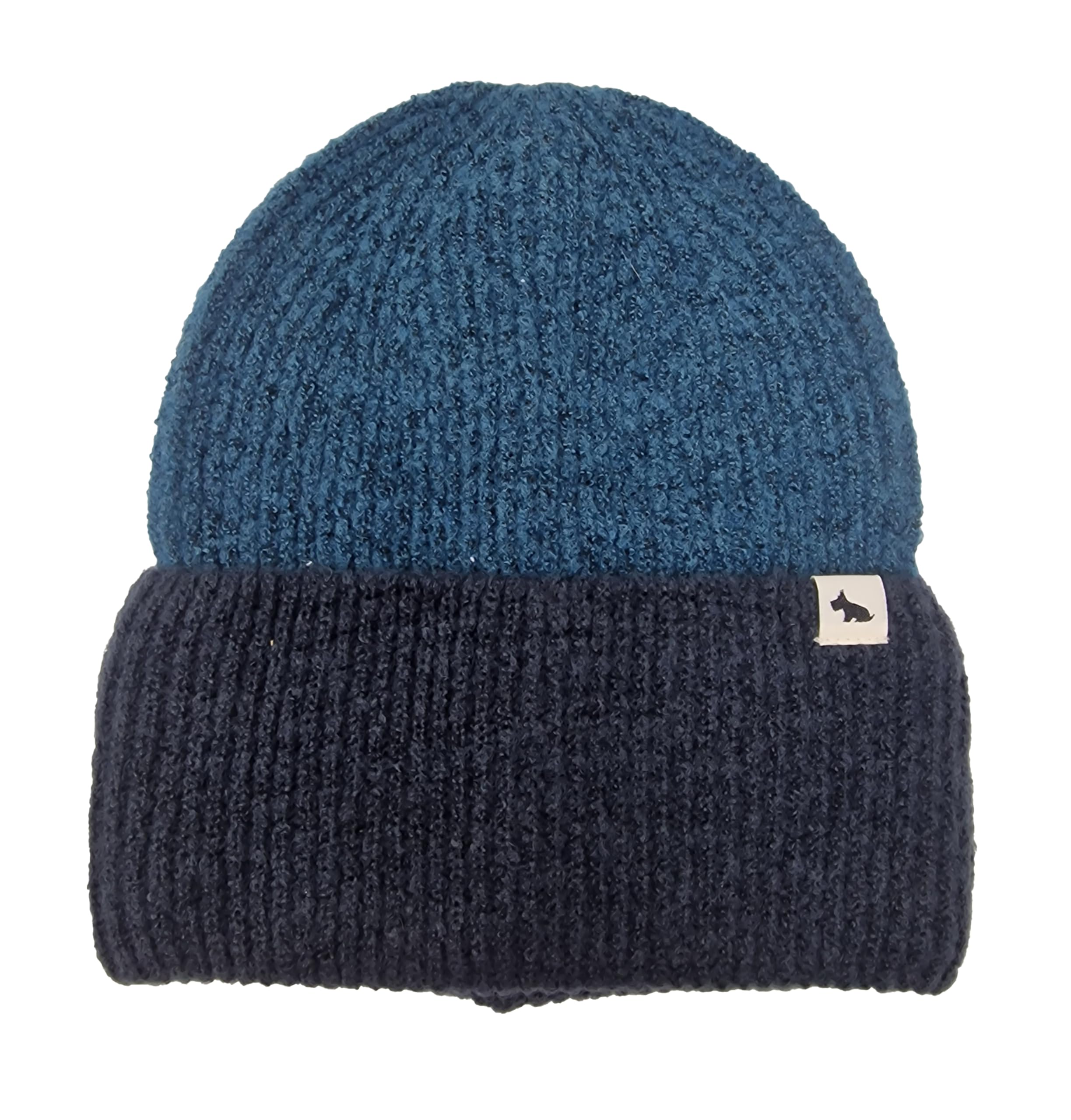 Radley Women's Green Knitters Lane Hat In Deepsea Blue