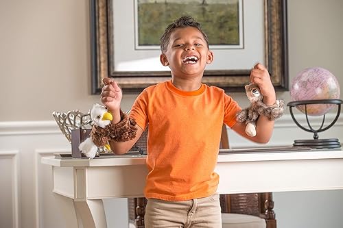 Miniatura 3 de Wild Republic Huggers Butterfly Monarch - Juguete de peluche, pulsera de palmada, animal de peluche, juguetes para niños, 8 pulgadas