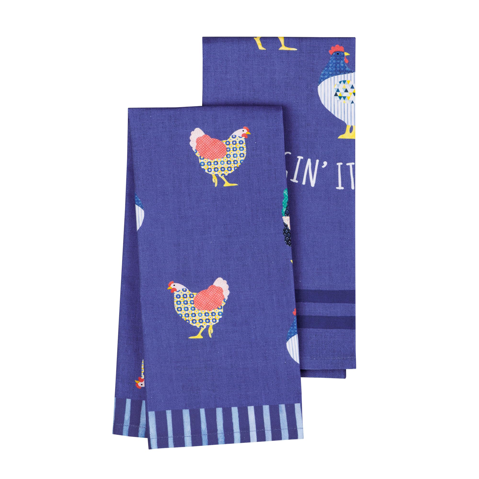 Maison d' Hermine Kitchen Towels Set of 2 Reusable 100% Cotton 70cm x 50cm โ image 1