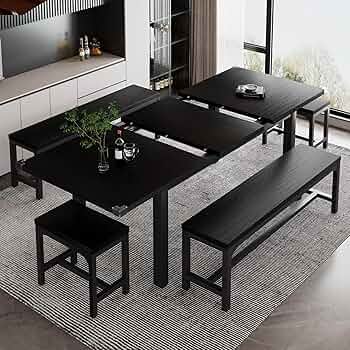 ダイニングテーブル Dining table set ITALY 81pnHXzouYL._UF350,350_QL50_.jpg