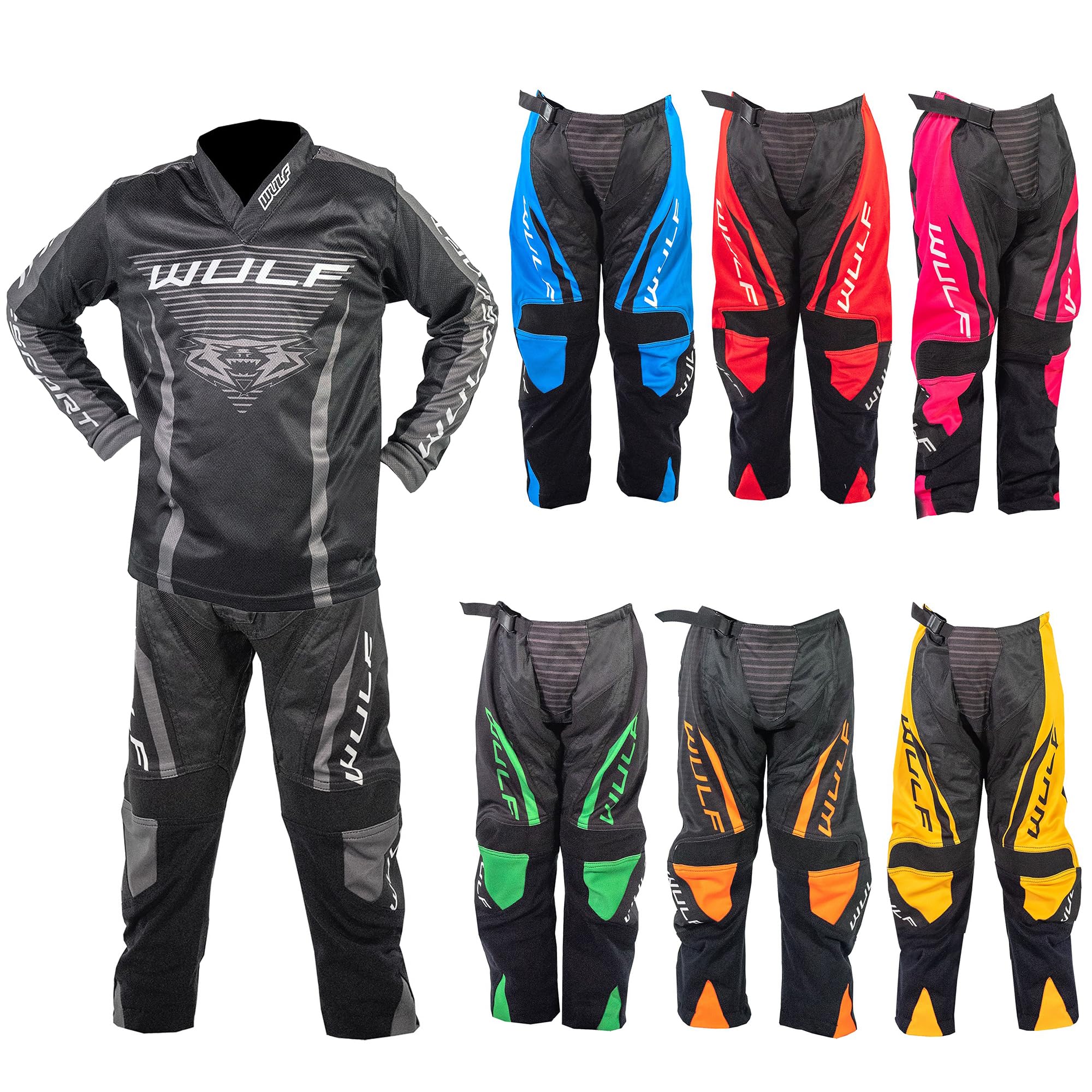 Wulf Stratos Gloves Orange Wulfsport Linear Cub Race Pants ( - 24) Motorcycle Children Motocross Pants 2023 Version