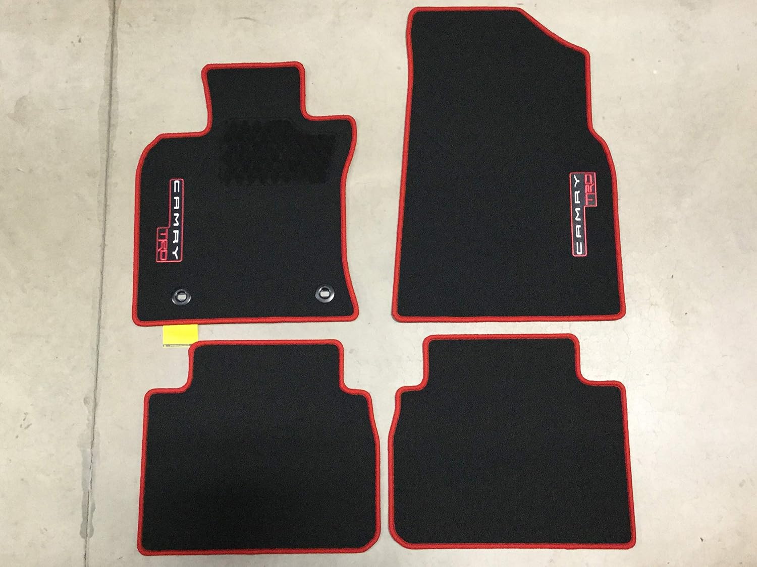 Toyota Genuine 2018 & Newer Camry TRD Carpet Floor Mats PT206-03181-02