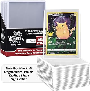 Monster Top Loaders for Collectible Trading Cards -25 Count 3