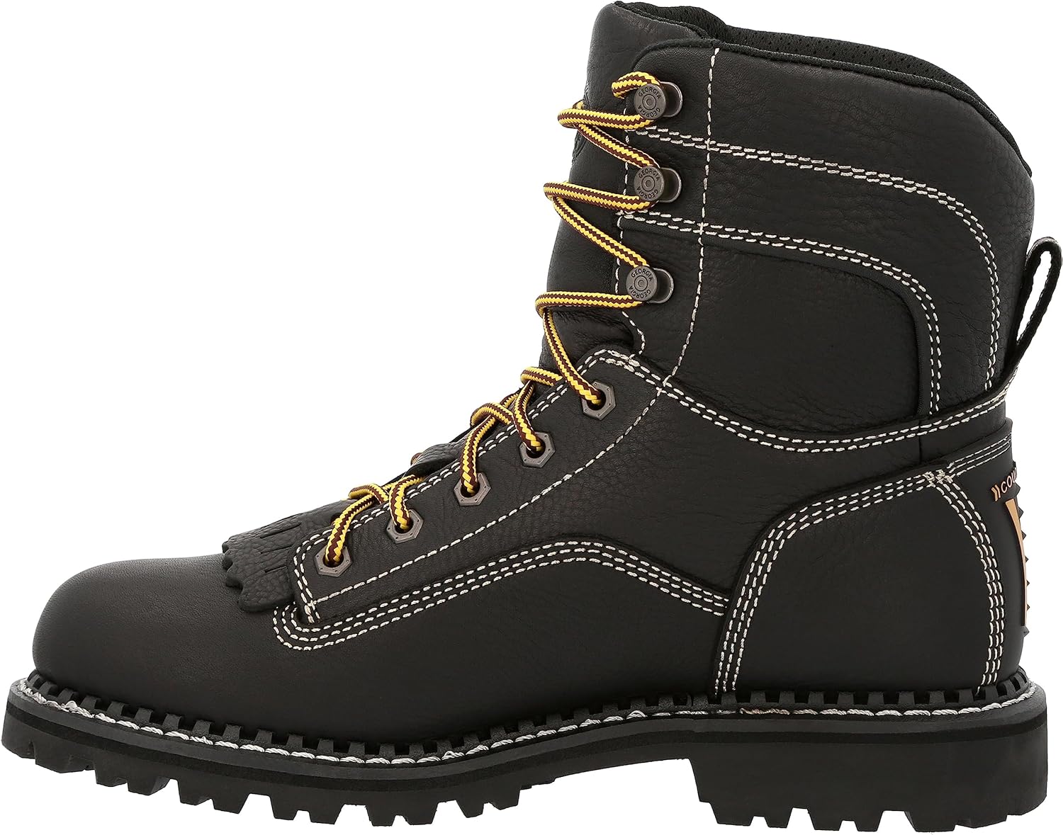 Georgia Boot Women's Loggers Industrial Boot, Black, 9