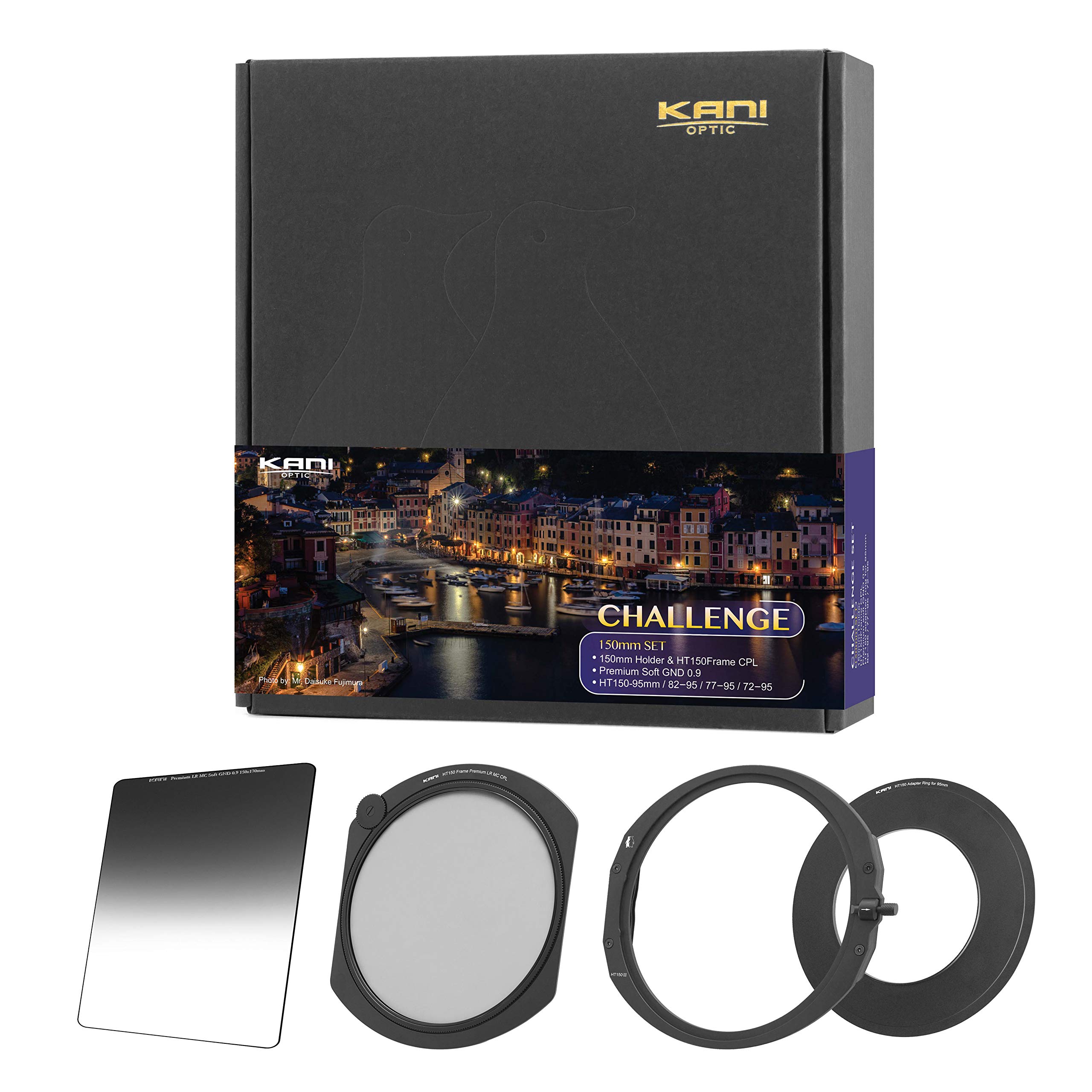 KANI 角型フィルター150×150mm ND CPL ホルダー - NDフィルター
