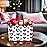 ASKETAM Valentine\'s Day Basket Gift for Empty Cute Heart Large Storage Bin for Kid and Baby Room Dcor (Black Creative Love)