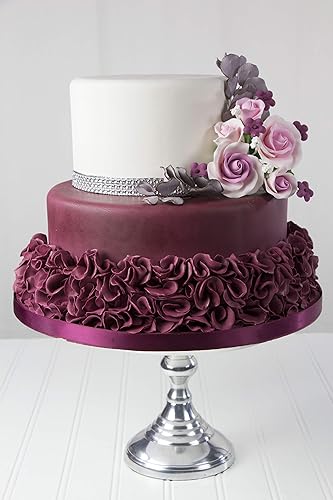 Miniatura 2 de Global Sugar Art Ramo de flores para pastel de azúcar rosa y lavanda, 1 unidad por el chef Alan Tetreault