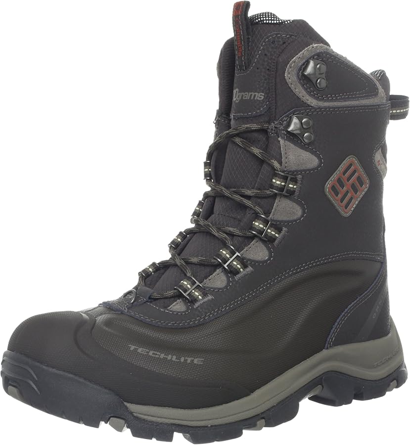 Amazon.com | Columbia Men's Bugaboot Plus II Omni-Heat Snow  Boot,Stout/Cedar,17 M US | Snow Boots