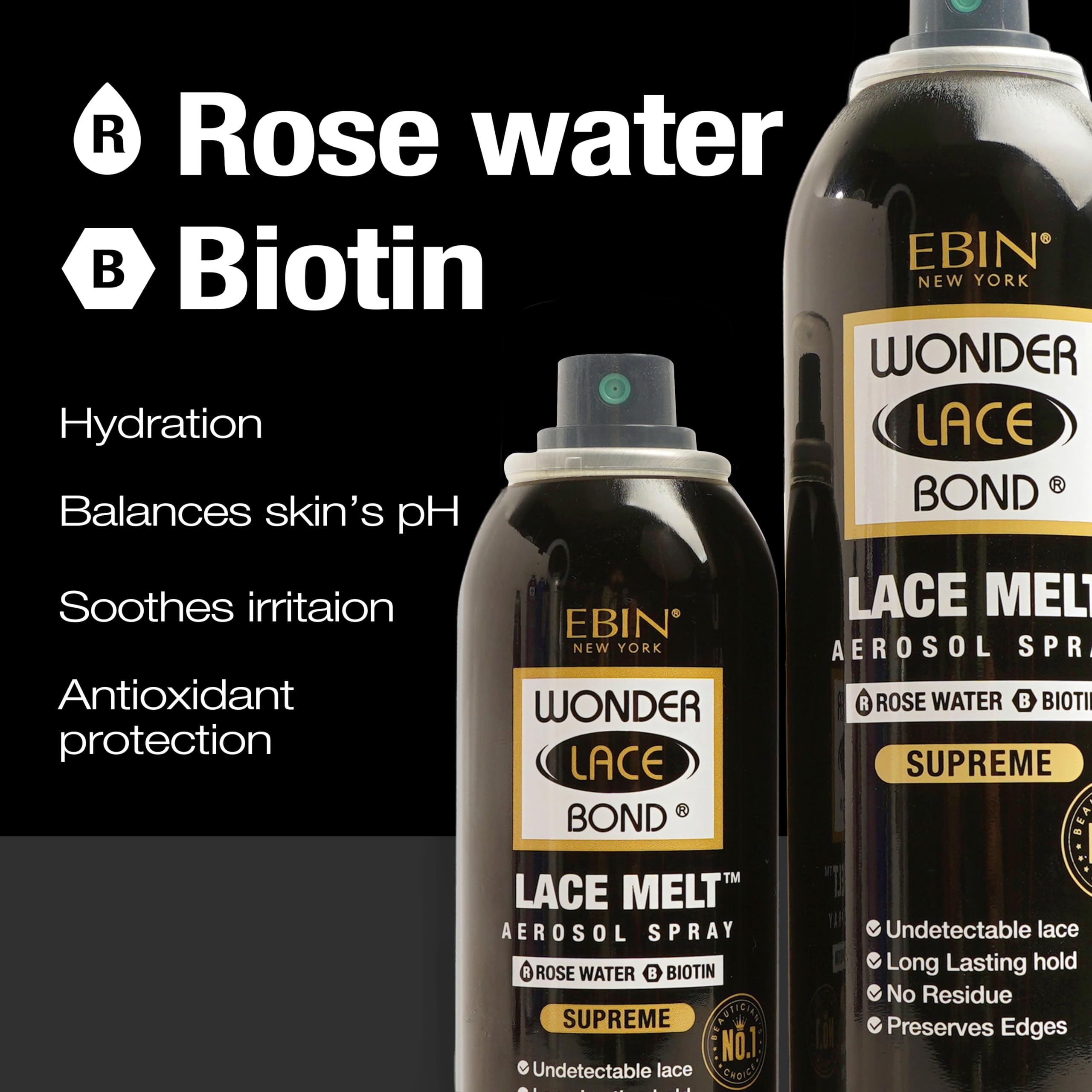 Amazon.com: Wonder Lace Melt Aerosol Spray - Rose Water Biotin