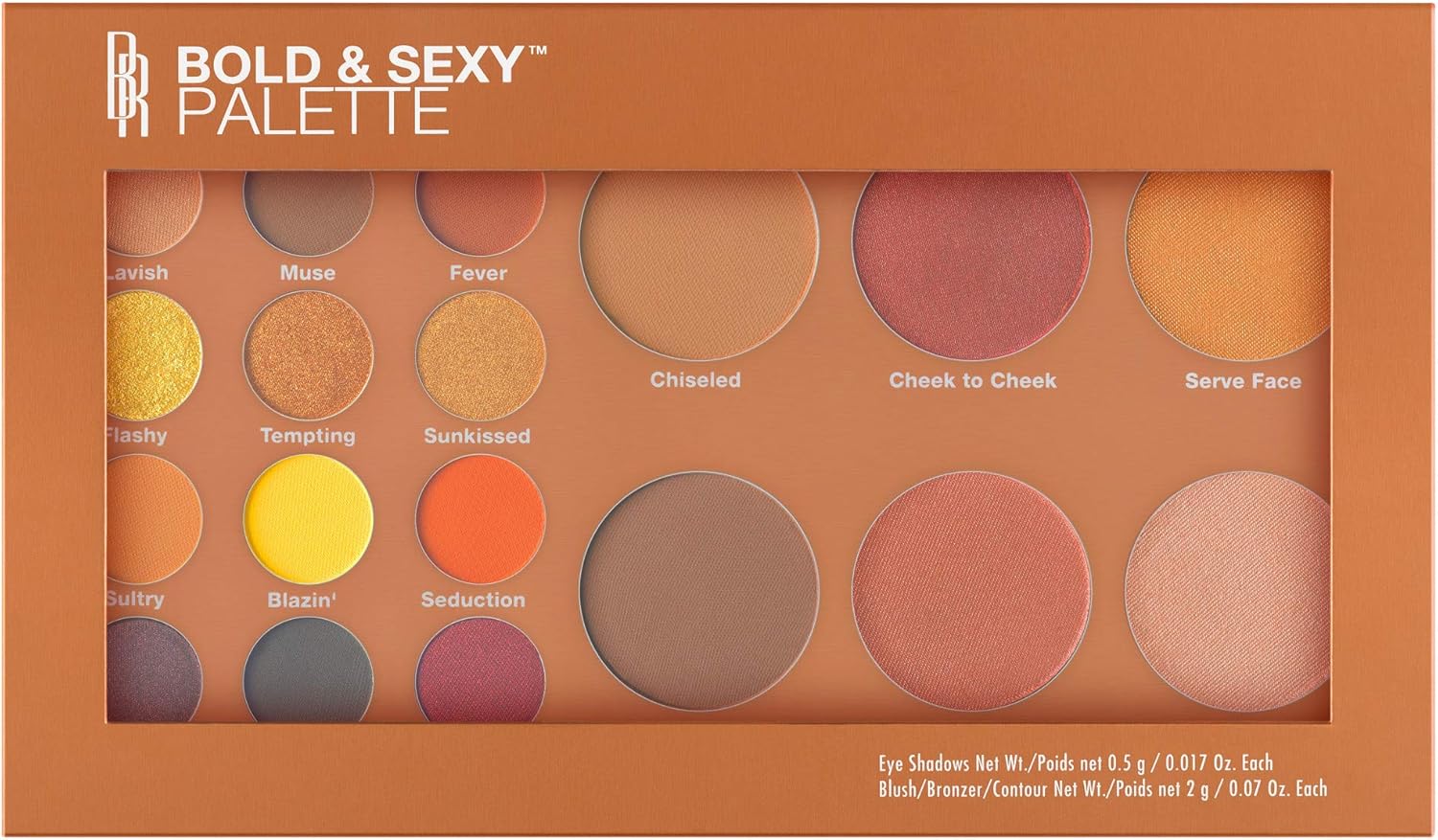 Black Radiance Limited Edition Black Radiance Bold and Sexy Palette