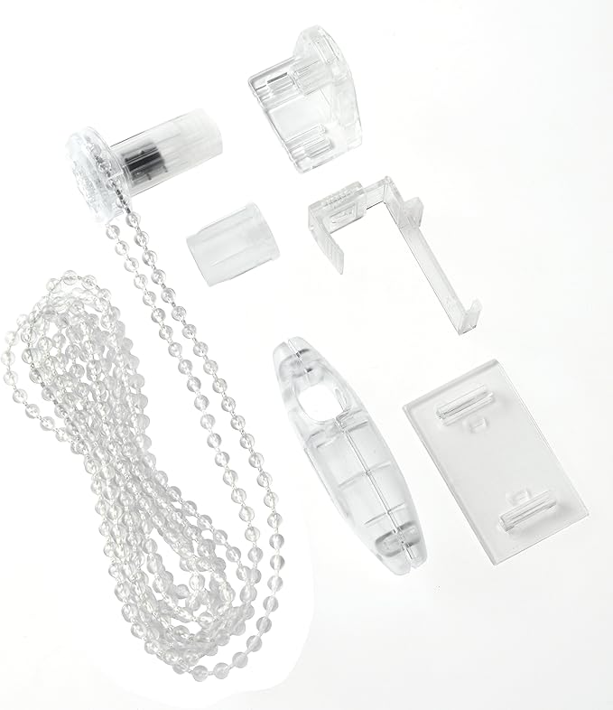 GARDINIA Seitenzug-Zubehör, Umbau-Set für EASYFIX Rollos, Ersatzteil zum Kleben oder Klemmen, Montage ohne Bohren, Klemmträger verstellbar, Transparent GARDINIA Seitenzug-Zubehör, Umbau-Set für EASYFIX Rollos, Ersatzteil zum Kleben oder Klemmen, Montage ohne Bohren, Klemmträger verstellbar, Transparent