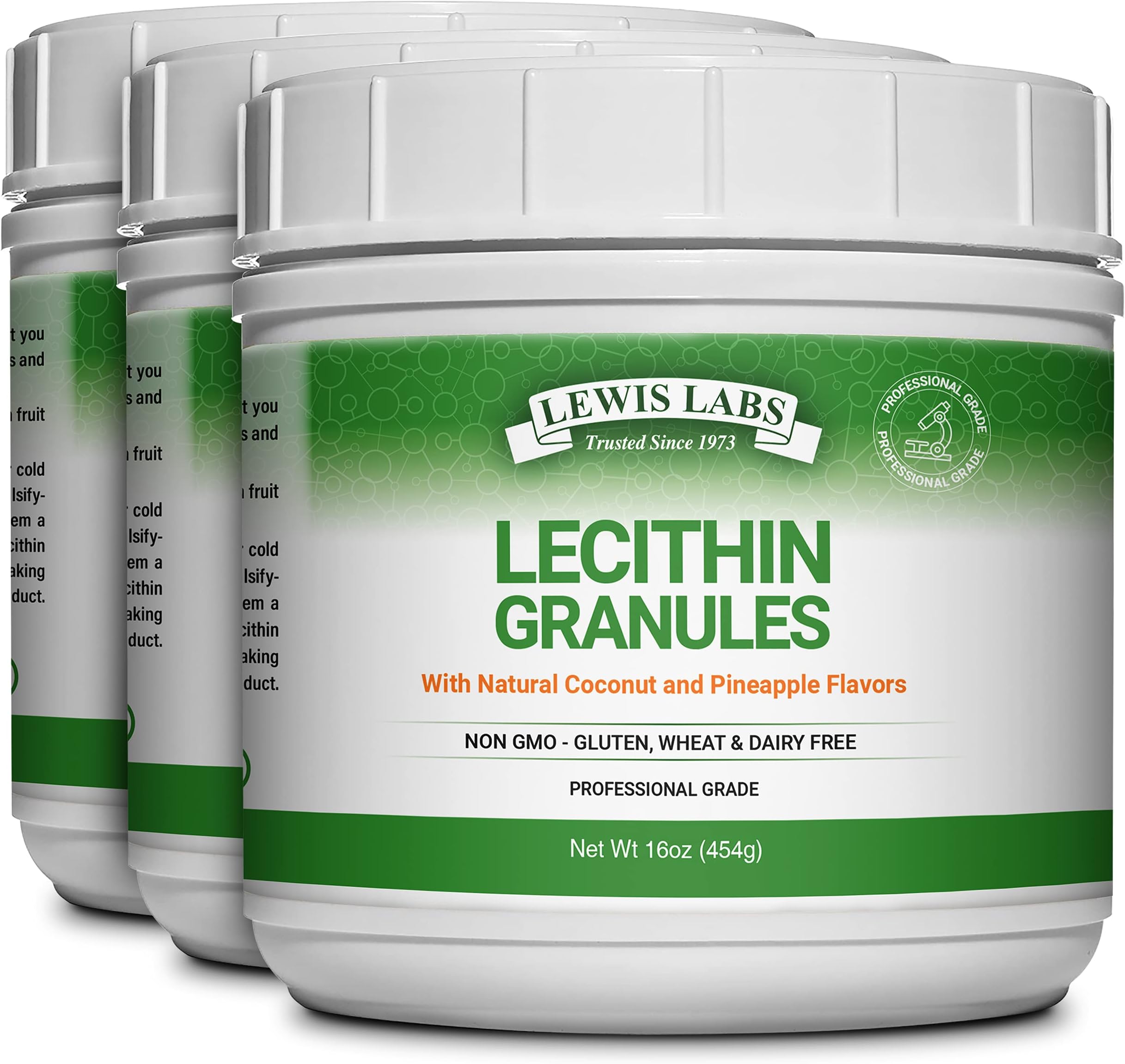 Lewis Lab Lecithin - The Lecithin From Lewis Labs - 16 Oz