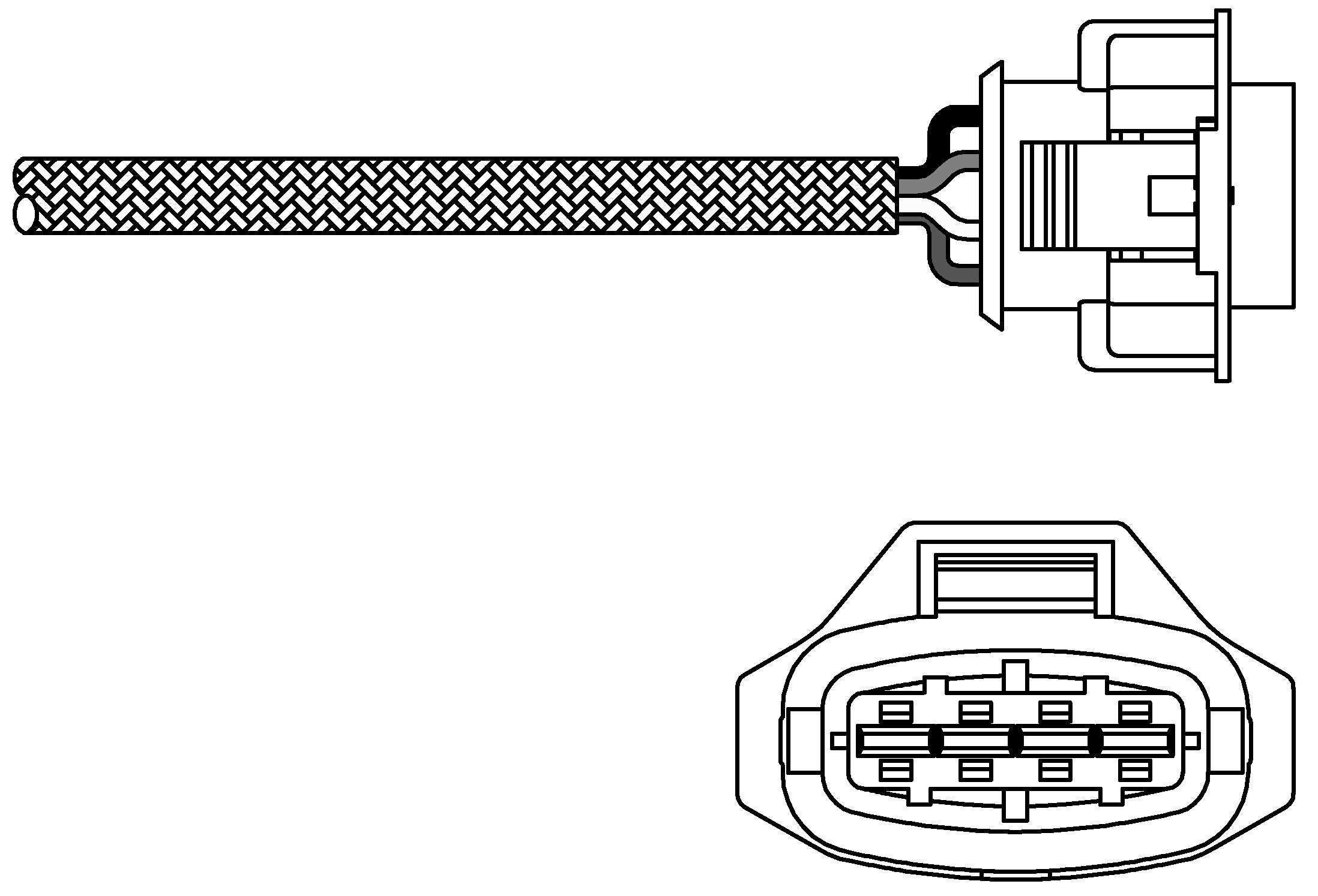 Delphi ES10792-12B1 Sonda Lambda-image