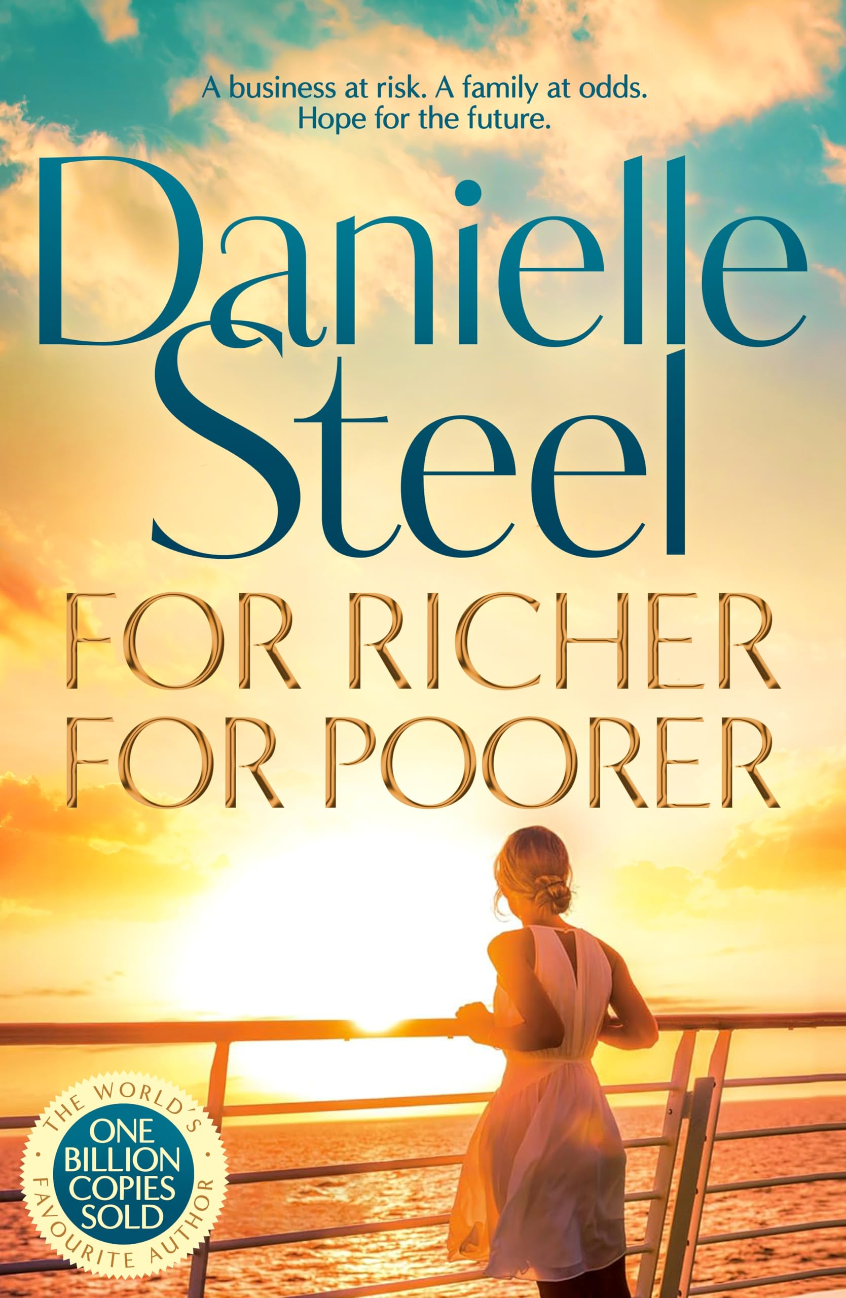 For Richer For Poorer by Danielle Steel (Paperback Book)
