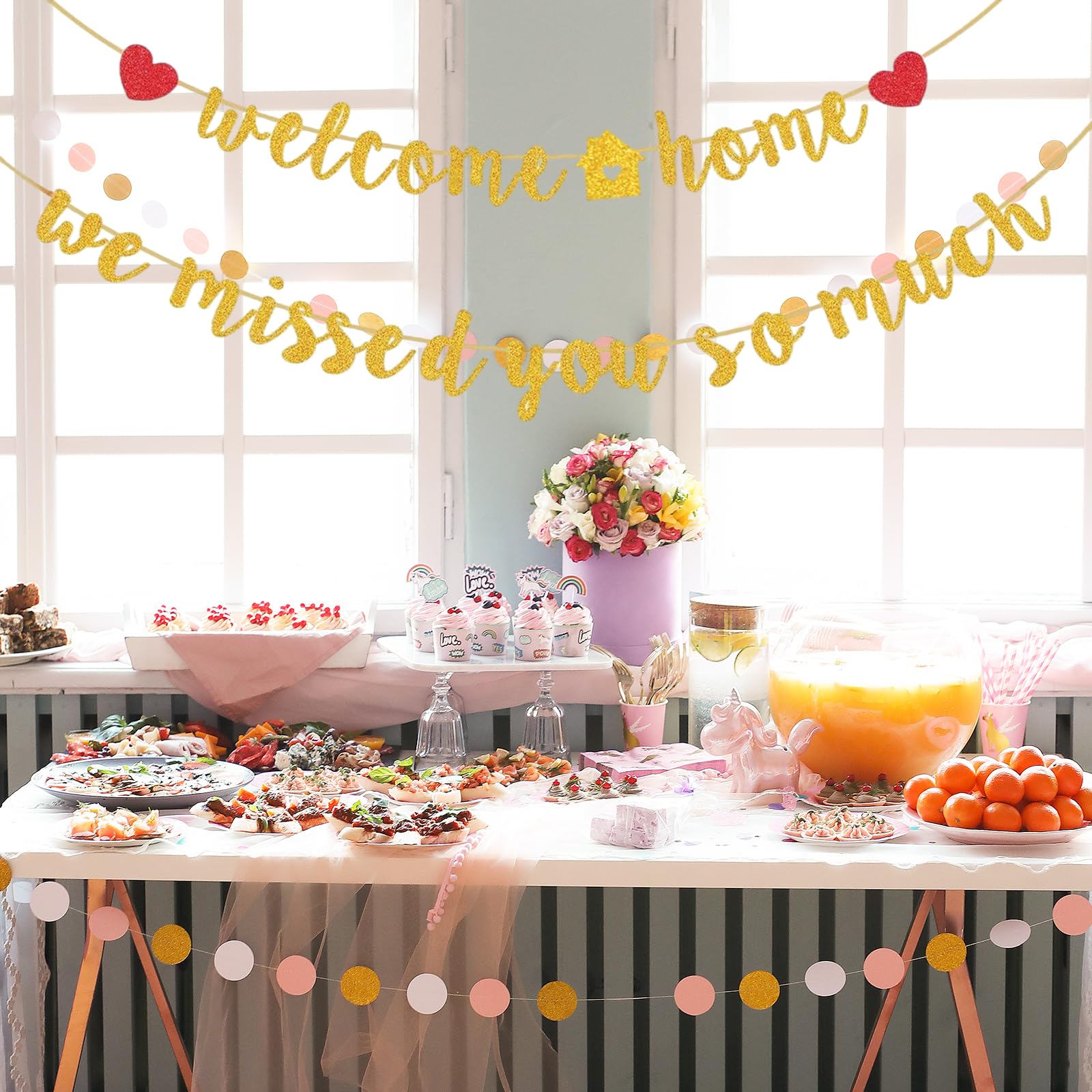 Benvenuta Nascita Bimba Decorazioni Per Palloncini Con Scritta Welcome Home, Palloncini Colorati In Lamina A Forma Di Stella, Per Feste Di Ritorno A Casa E Feste In Famiglia Decorazioni Baby Shower