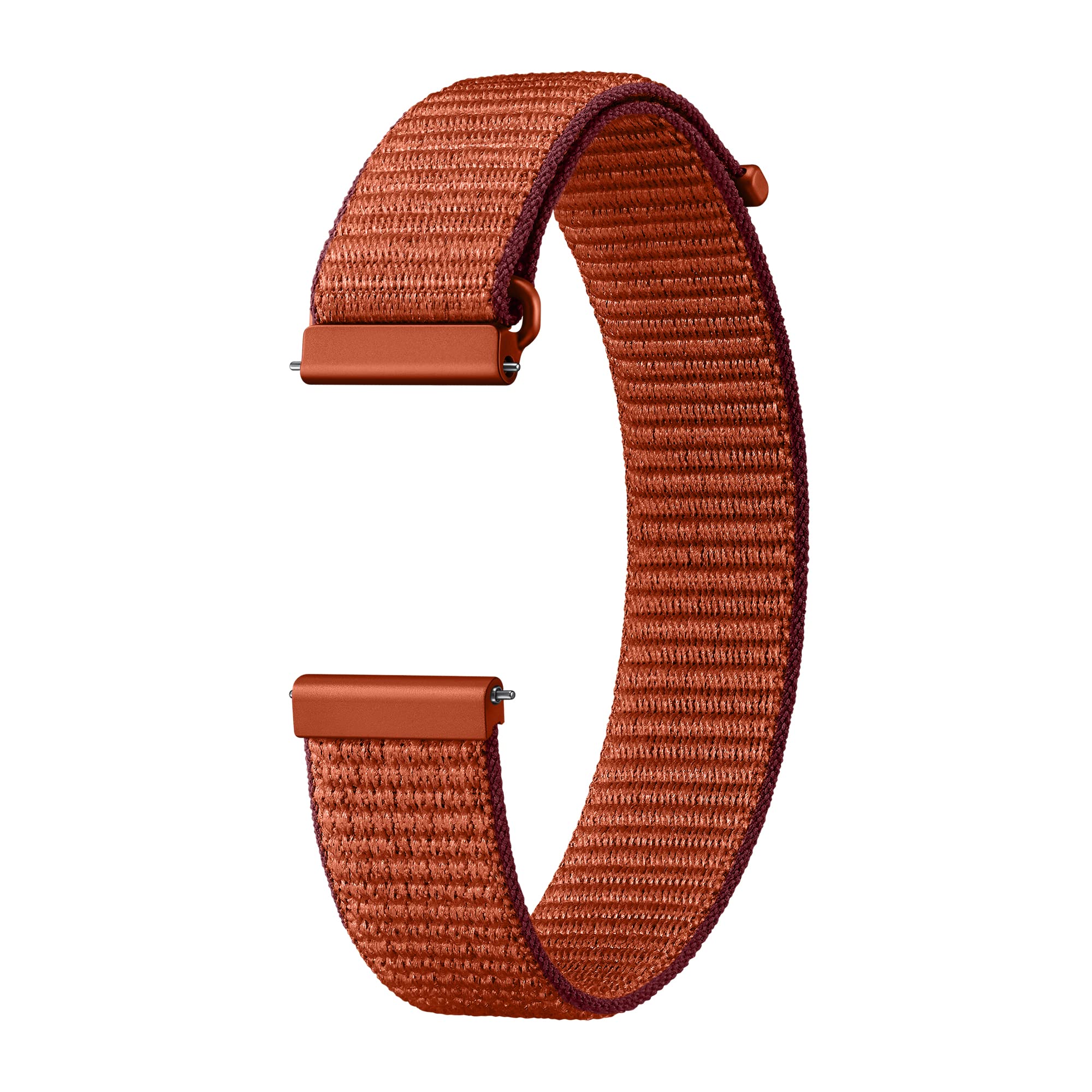 Samsung Fabric Band ET-SVR86 Bracelet de Montre en Nylon tissé pour Galaxy Watch4 20 mm Rouge Taille M