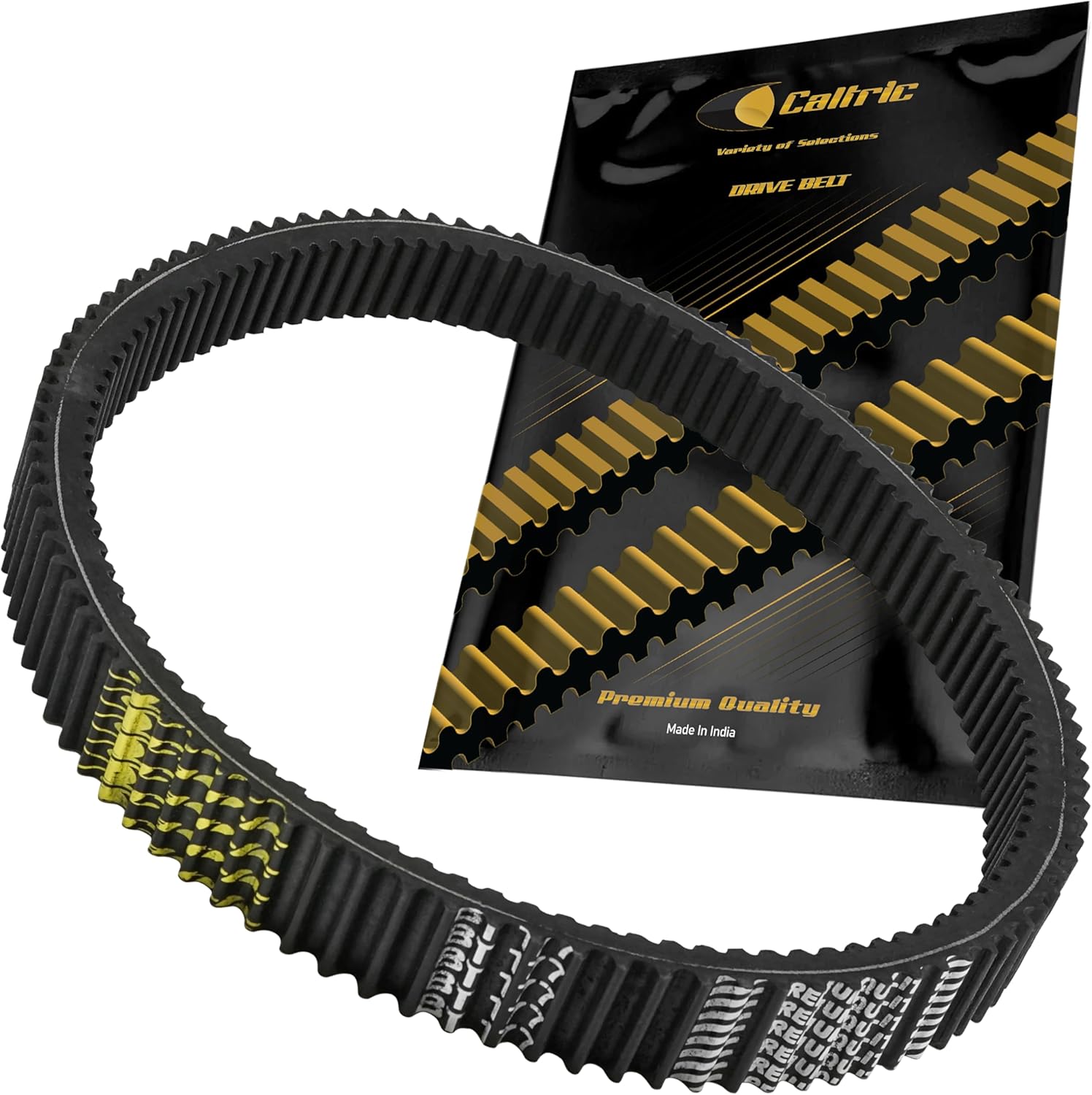 Caltric CVT Clutch Aramid Belt Compatible with Kawasaki Mule PRO-FXT PROFXT KAF820 2015 2016 2017 2018 20149 2020 2021 59011-0037