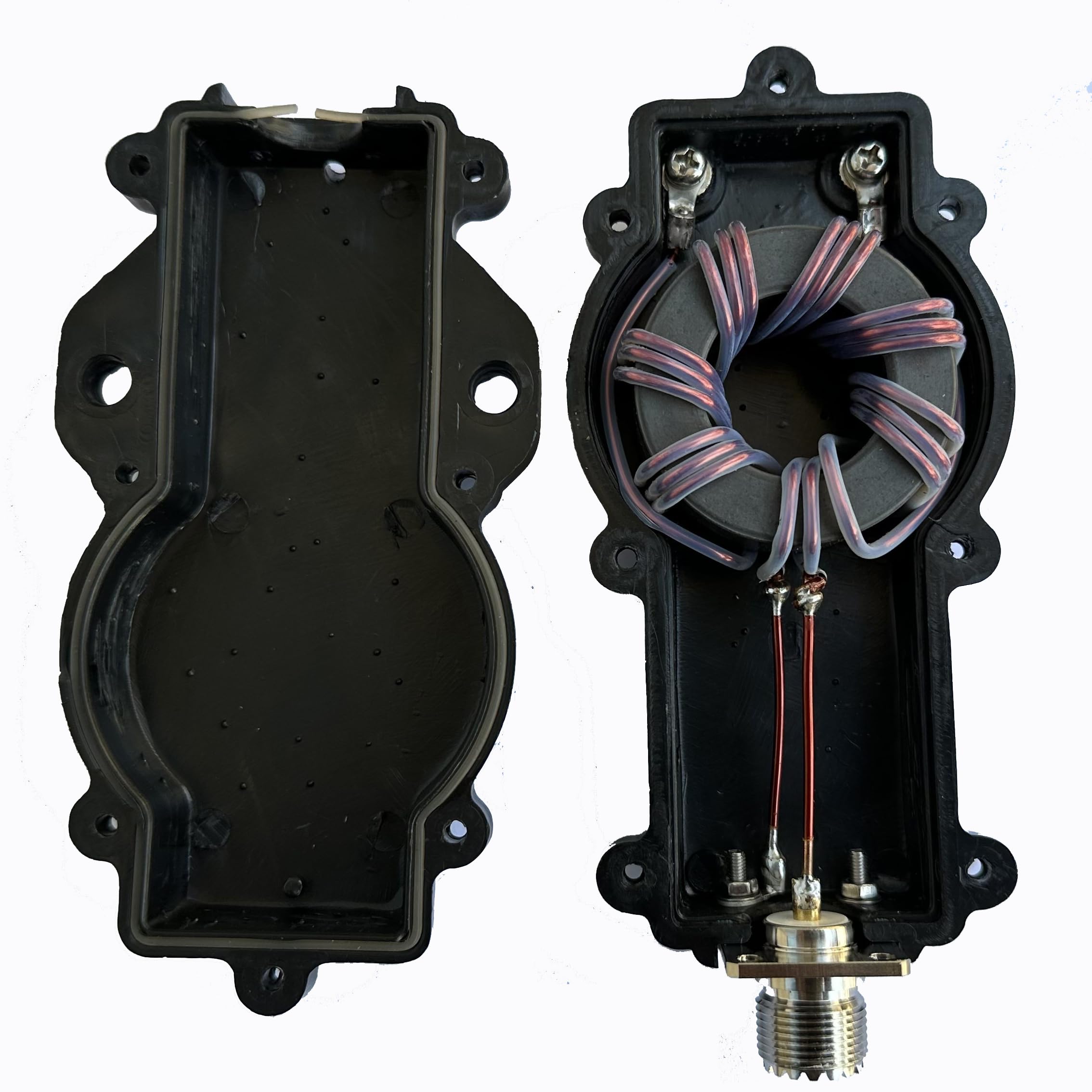 Balun 9:1 3-30 MHz 500 Watt Nero per antenna radio amatoriale esterno