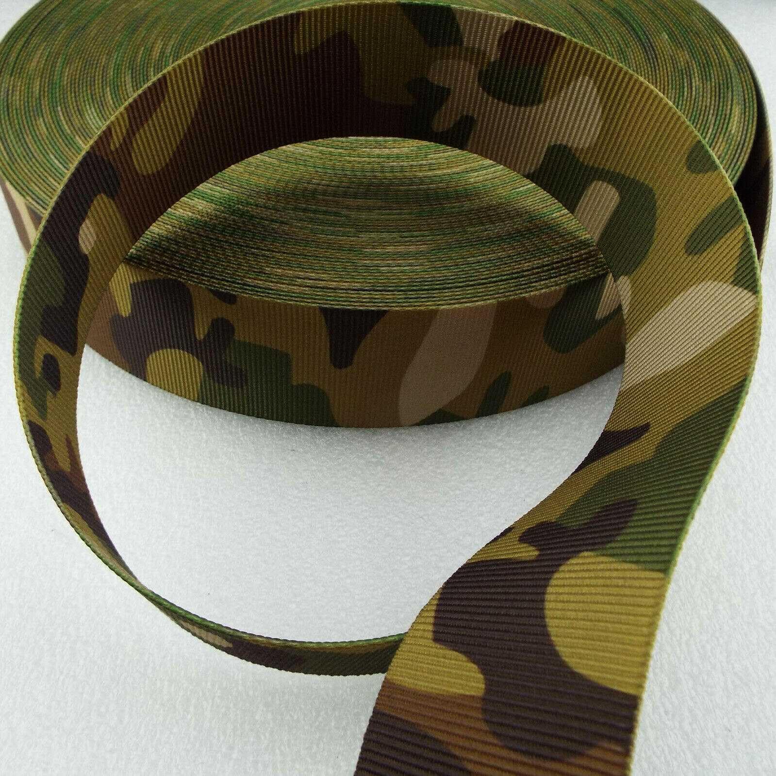 Camouflage Webbing Heavy Duty Tough Strap 086D, 50mm, 4 Metres