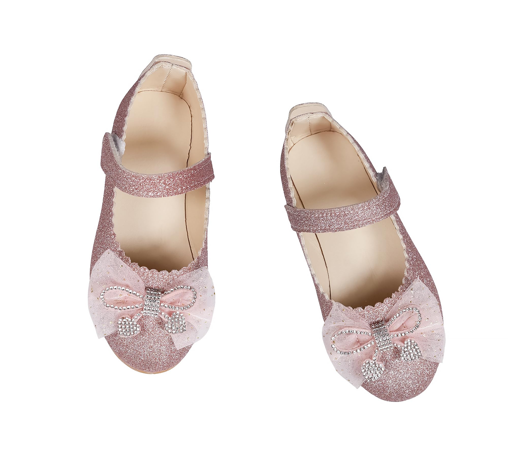 Zapatos de Princesa Elegantes para Niñas con Purpurina para Cosplay, Fiestas