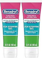 Vista 10 de Benadryl Gel antistamínico extra fuerte, antidolor, 3.5 onzas líquidas botella en onzas, 312547171571 1/9, 1, 1