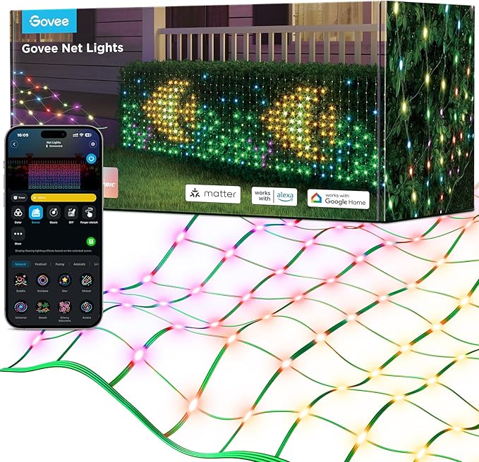 Govee Outdoor Net Lights