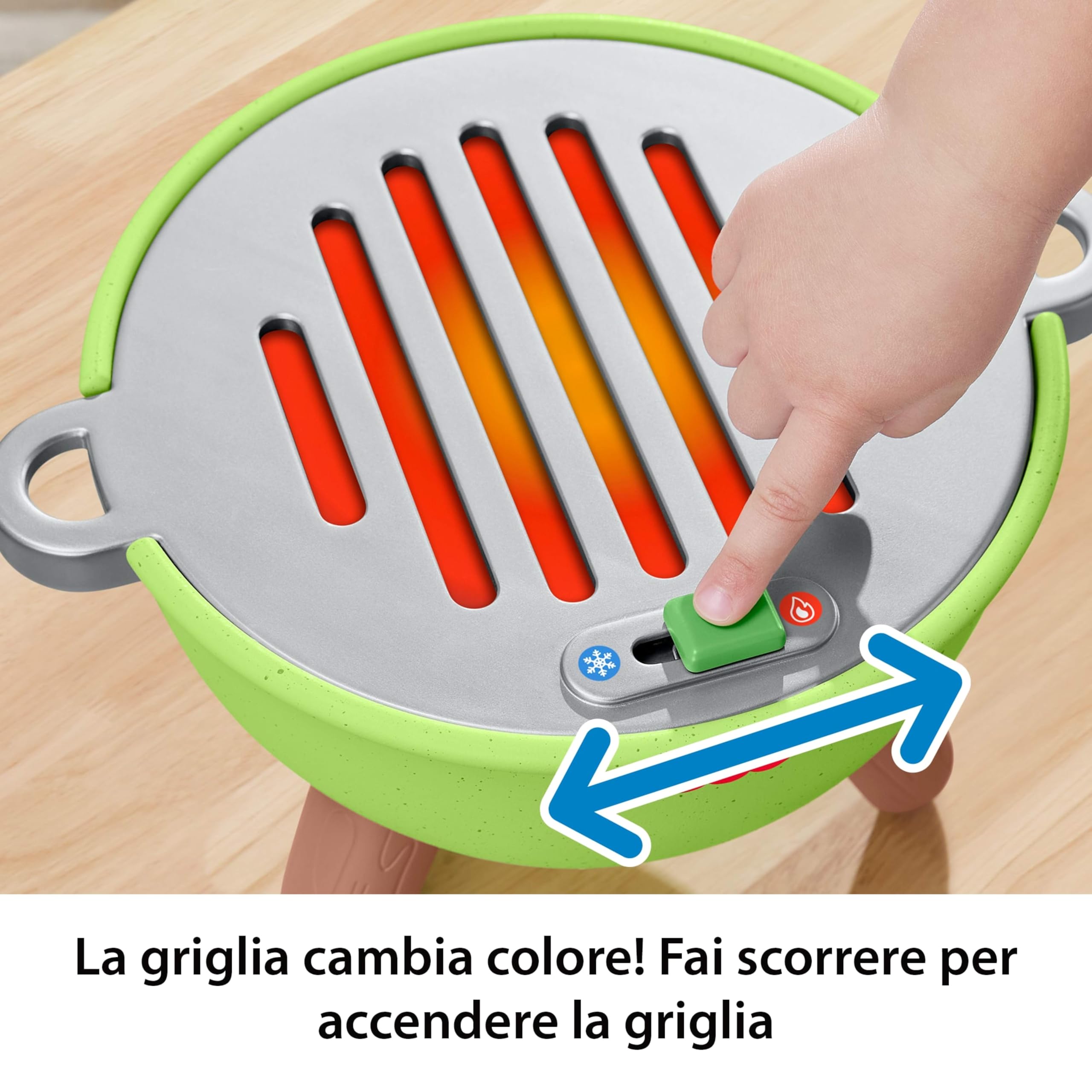 Fisher-Price - Barbecue Amici della Foresta, Set con 14 Accessori a Tema Campeggio e Cucina, Utensili e Cibo Giocattolo per sviluppare Le capacità di condivisione, 2+ Anni, JLB82