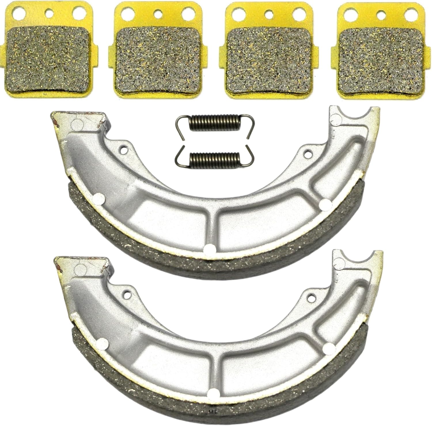 Front Rear Brakes Brake Pads Shoes Drum for Suzuki LT-Z250 LTZ250 Quadsport 250 2004 2005 2006 2007 2008 2009 FA84 S636 MC0230