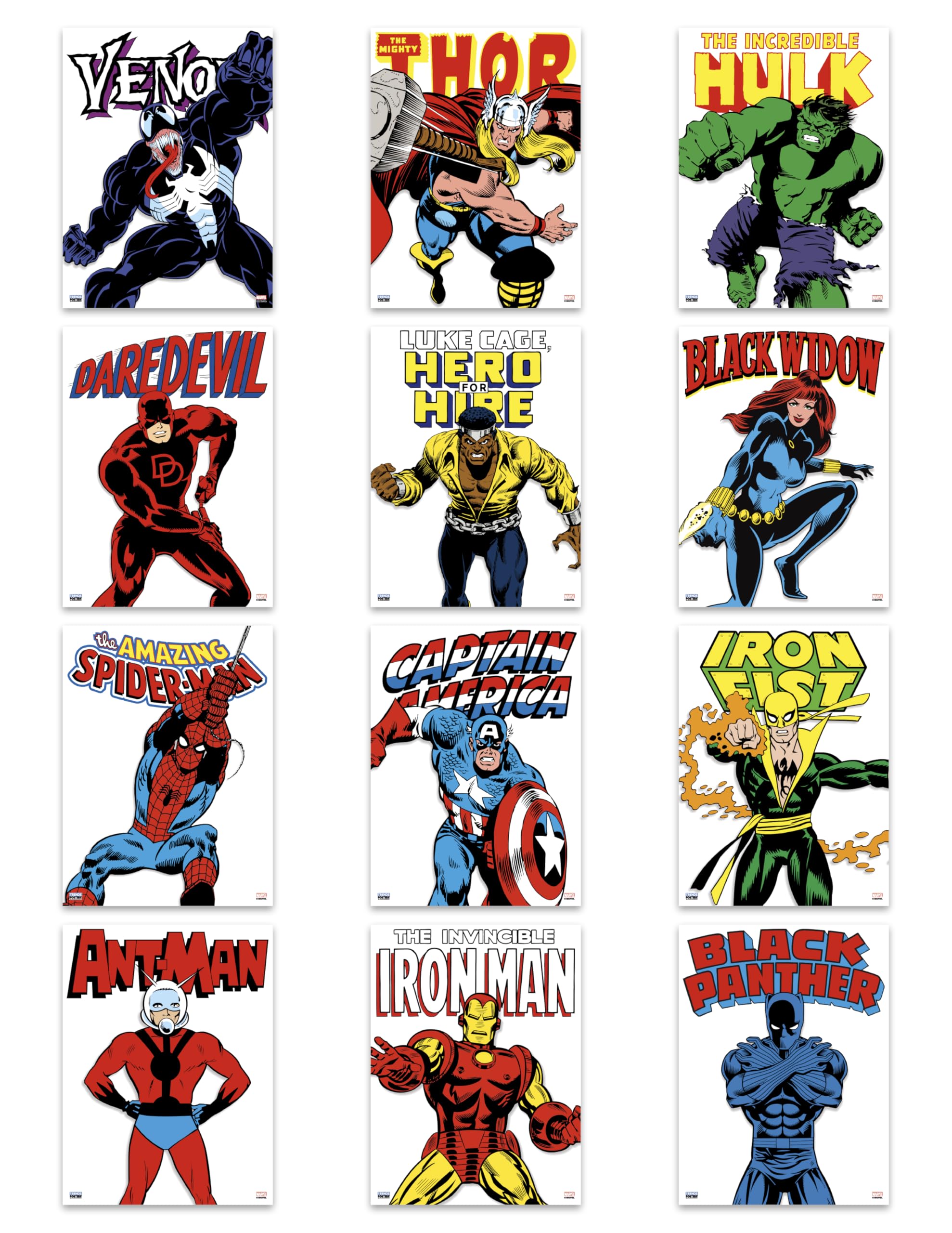 Amazon.com: Marvel Comics Feature Series Poster Book Poster Book