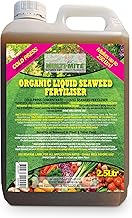 Multi-Mite 2.5L Liquid Seaweed Organic Cold Pressed Concentrate - 100% Natural - Plant Feed Fertiliser Trees Lawn Veg & House Plants Root or Foliar Feed (2.5 LITRES)