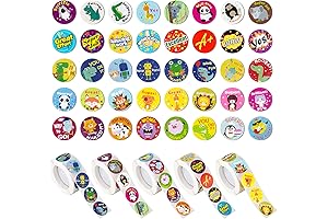Caught Being Good Sticker: 2500 pcs Reward Stickers for Teachers Cute Encouraging Stickers for Kids