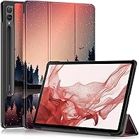 Vista 10 de Funda para Samsung Galaxy Tab S9 FE+ Plus 12.4" (SM-X610/X616)/Galaxy Tab S9+ Plus 12.4" (SM-X810/X816/X818) - Funda delgada con función atril