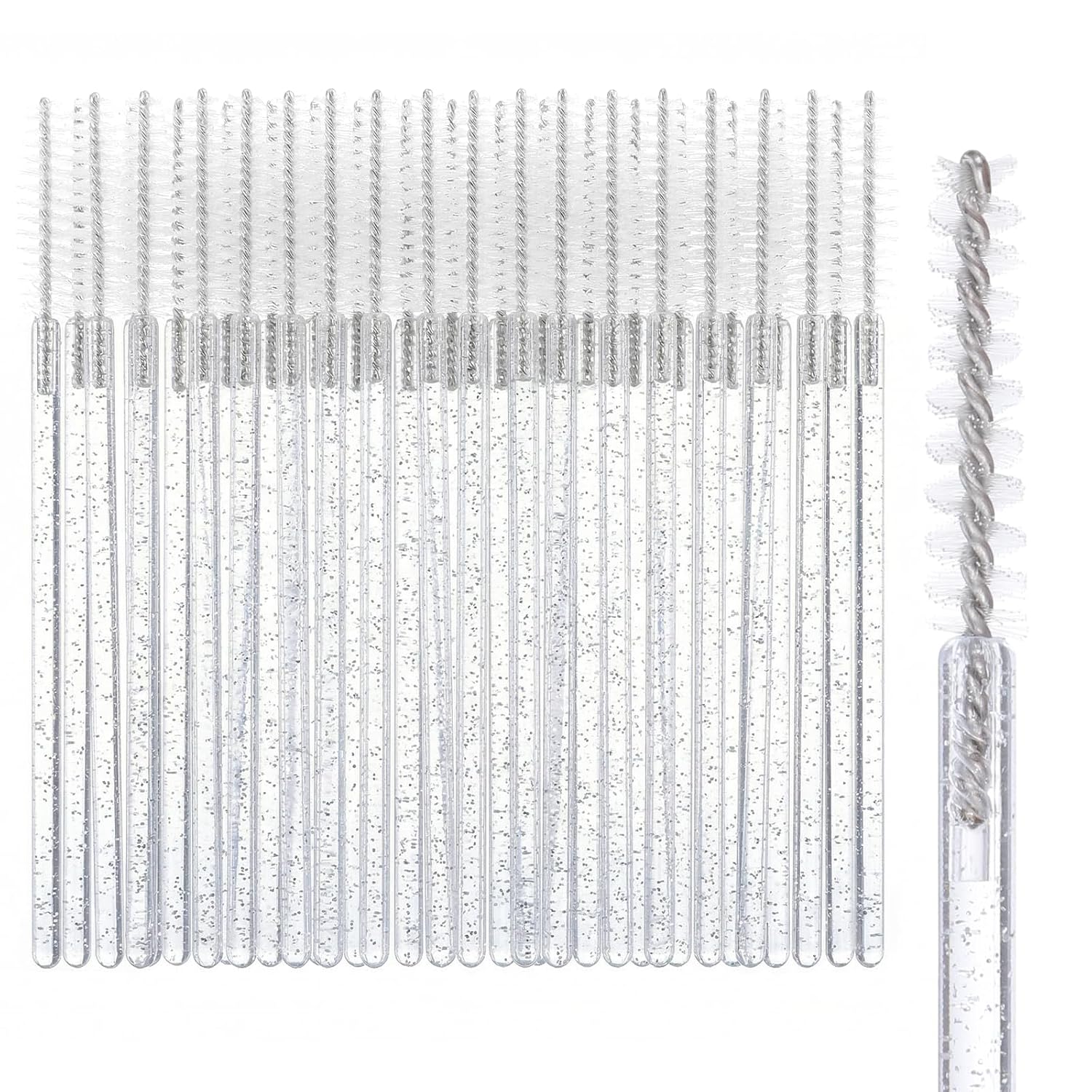 Mascara Wands - Disposable Eyebrow Brushes for Extensions