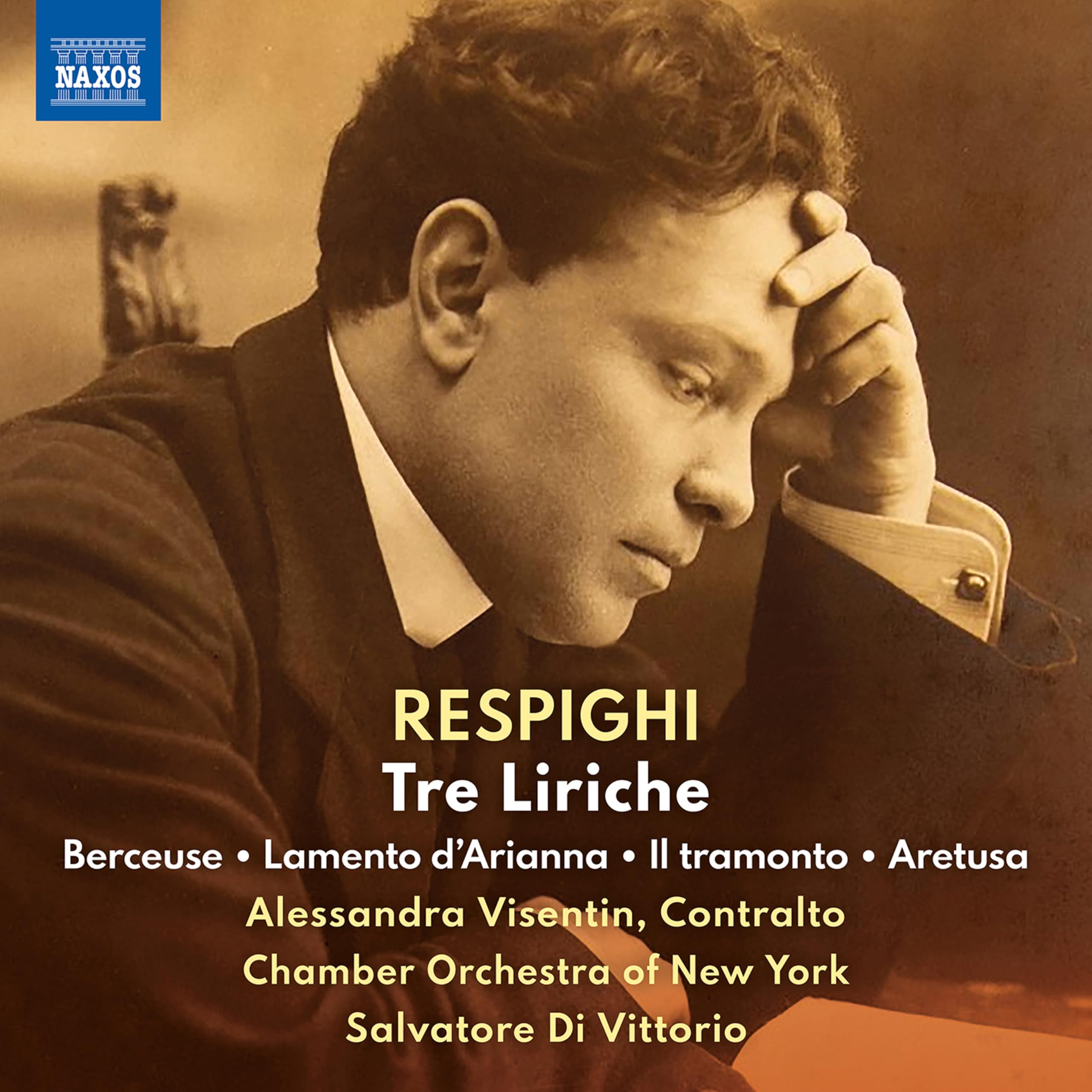 Ottorino Respighi: Tre Liriche; Berceuse; Lamento d'Arianna; Il tramonto; Aretusa