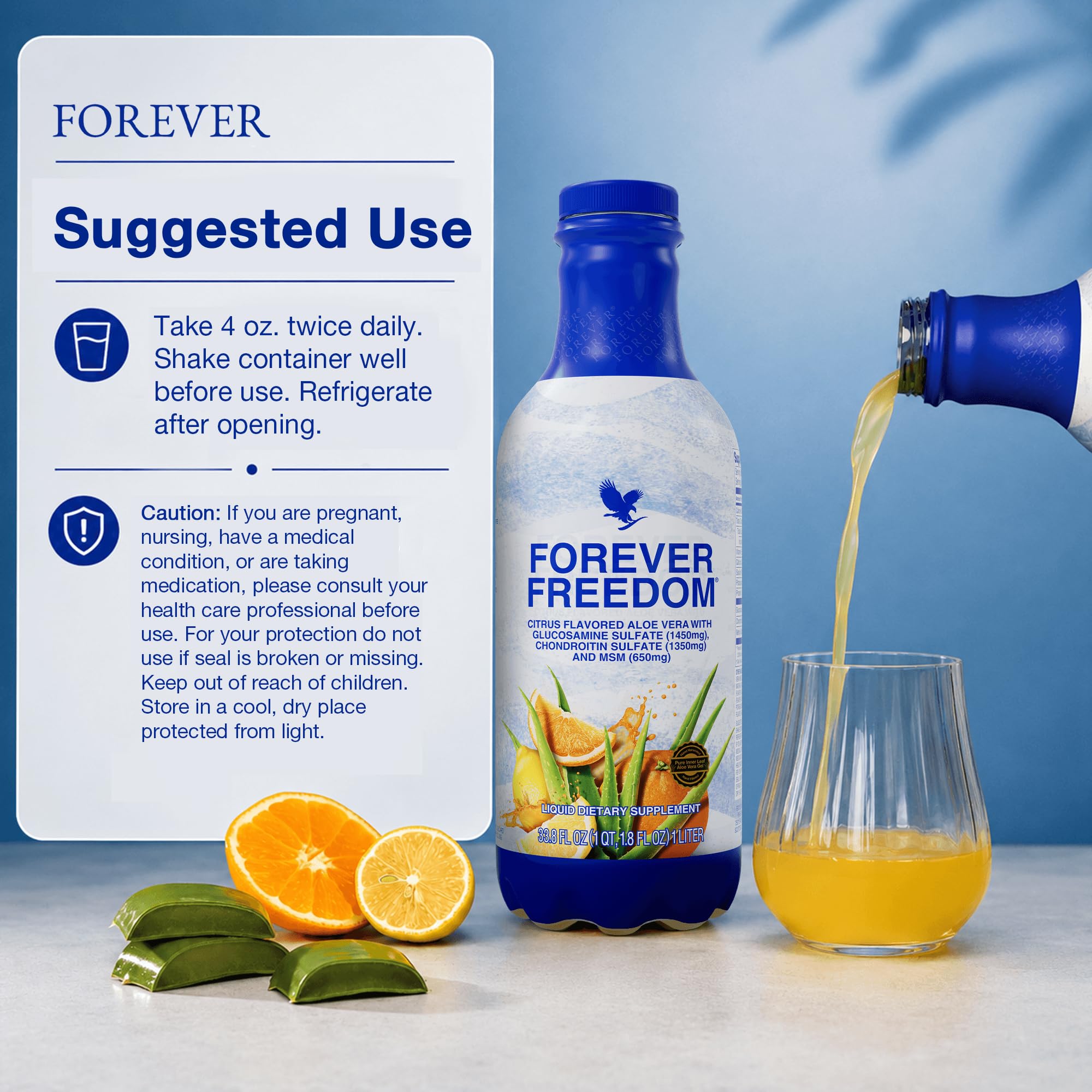 Amazon.com : Forever Living - Forever Freedom - 33.8 Fl Oz - 2