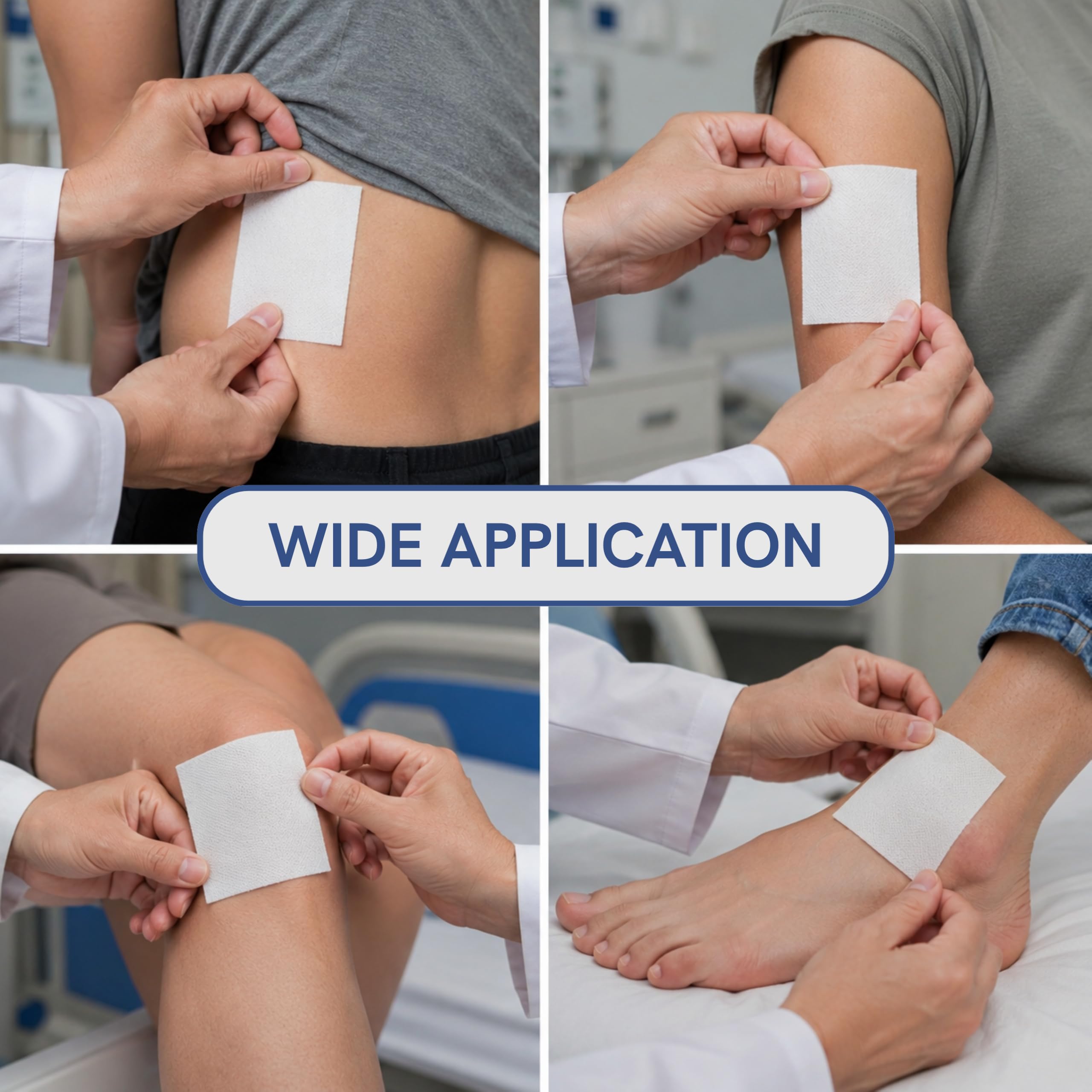 Gauze Care 3x4 Inch - Pack 100 Non-Stick Gauze Pads for Wounds, Non-Adherent, Highly Absorbent, Painless Removal, Individually Wrapped for Extra Protection — Amazon image 5