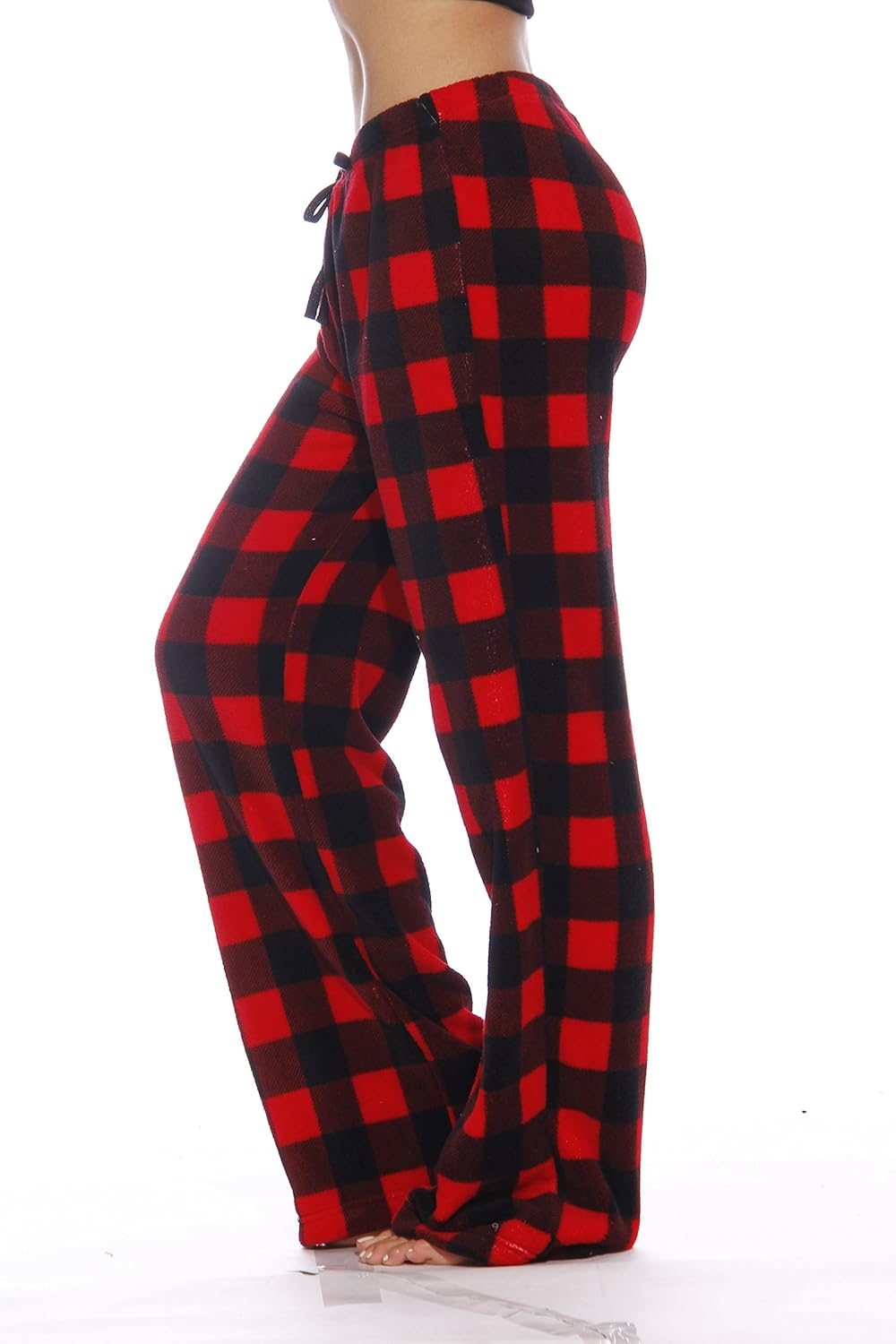 Just Love Women Plush Pajama Pants Buffalo Plaid - Image 2