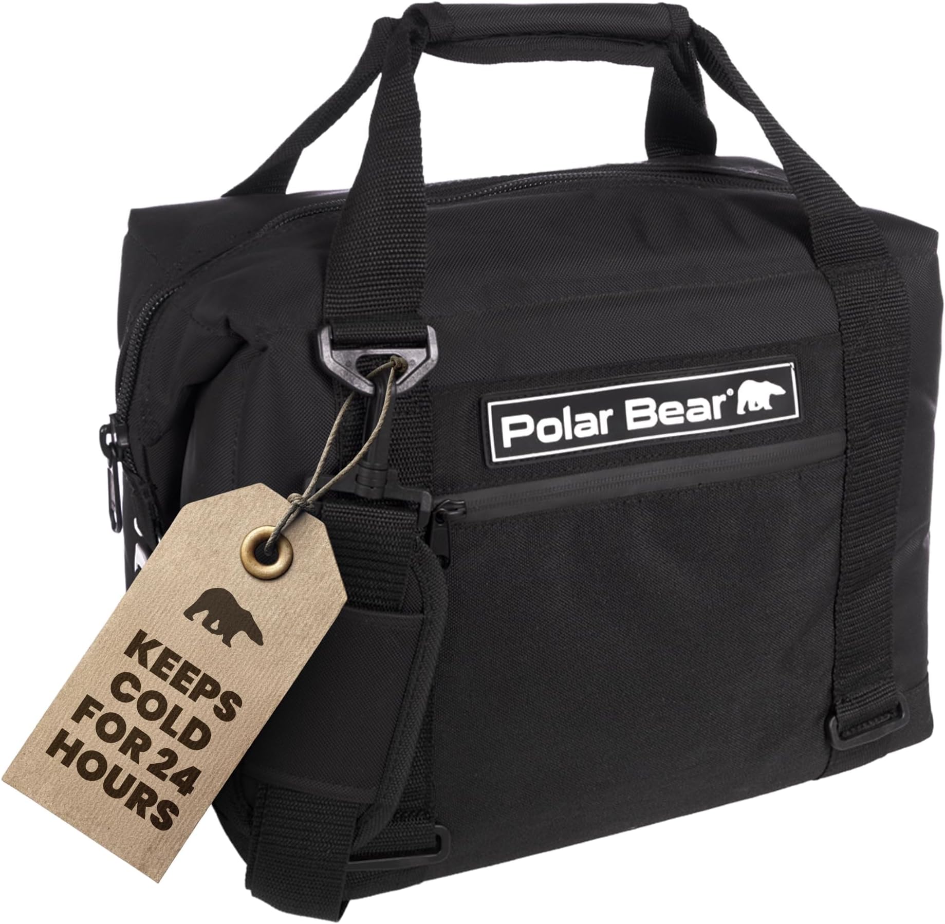 Original Soft Cooler Bag - Insulated Leak Proof Beach Cooler Bag, Small Thermal Bags for Travel - Heavy Duty & Portable - Sweat Proof Picnic Carrier - Nylon
