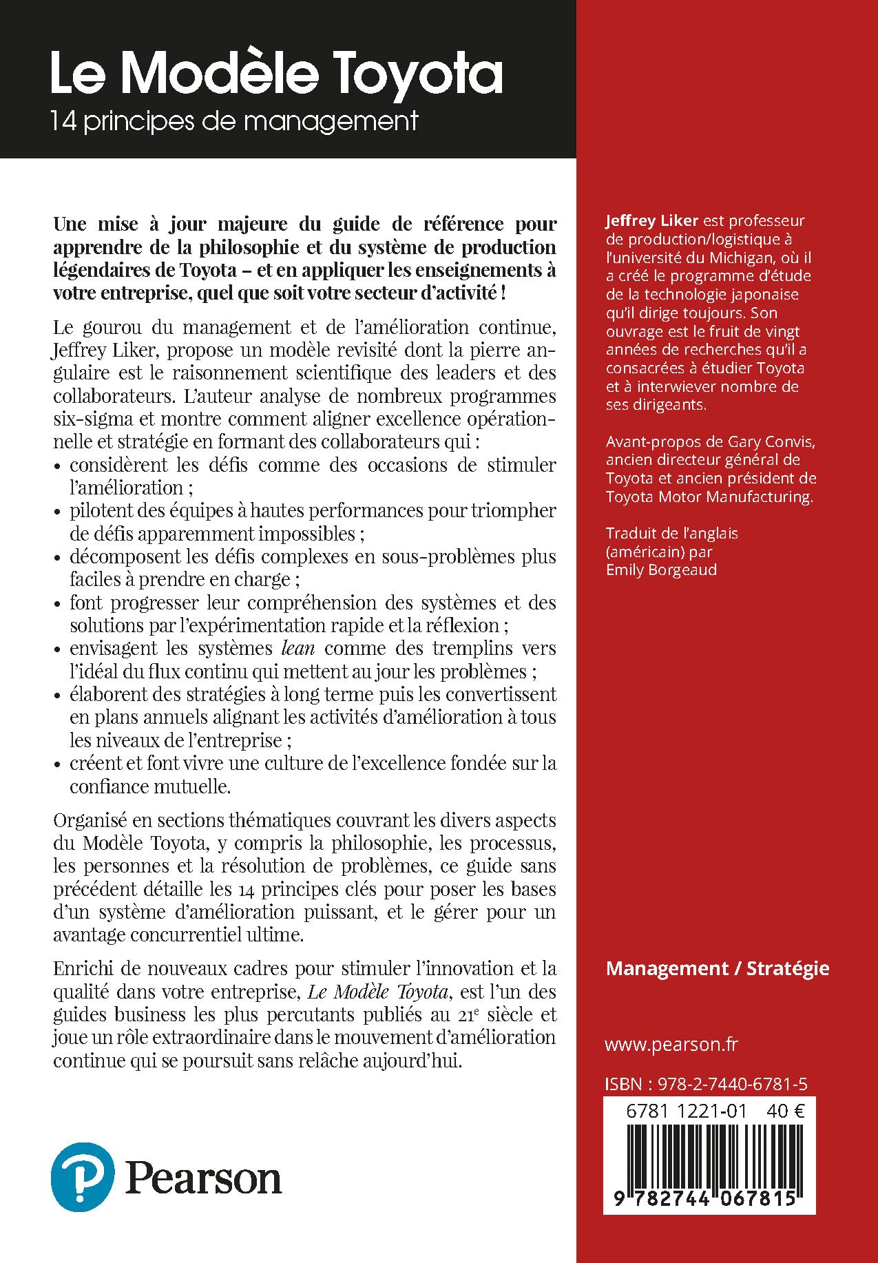Le Modèle Toyota - 2e édition: 14 principes de management