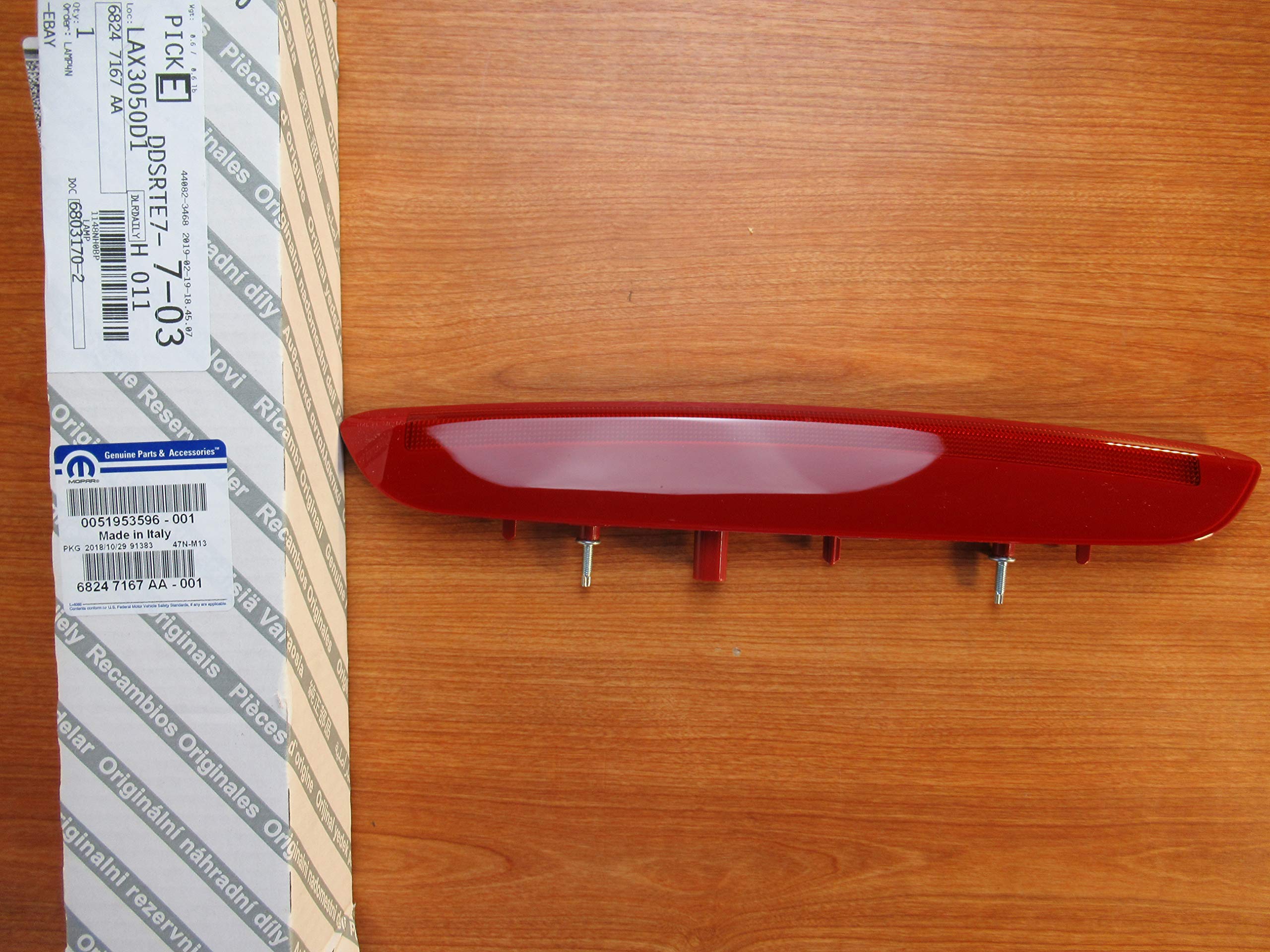 MOPAR 68247167AA - Lamp Center High Mounted Stop