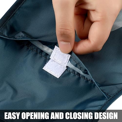 Miniatura 5 de 10 fundas para bolsas de ostomía impermeables, fundas de ducha ligeras, fundas de bolsa de colostomía lavables con apertura ajustable para mujeres y