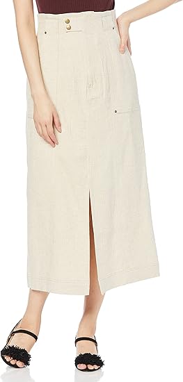 Amazon リリーブラウン デザインステッチミディスカート Lwfs2103 レディース スカート 通販