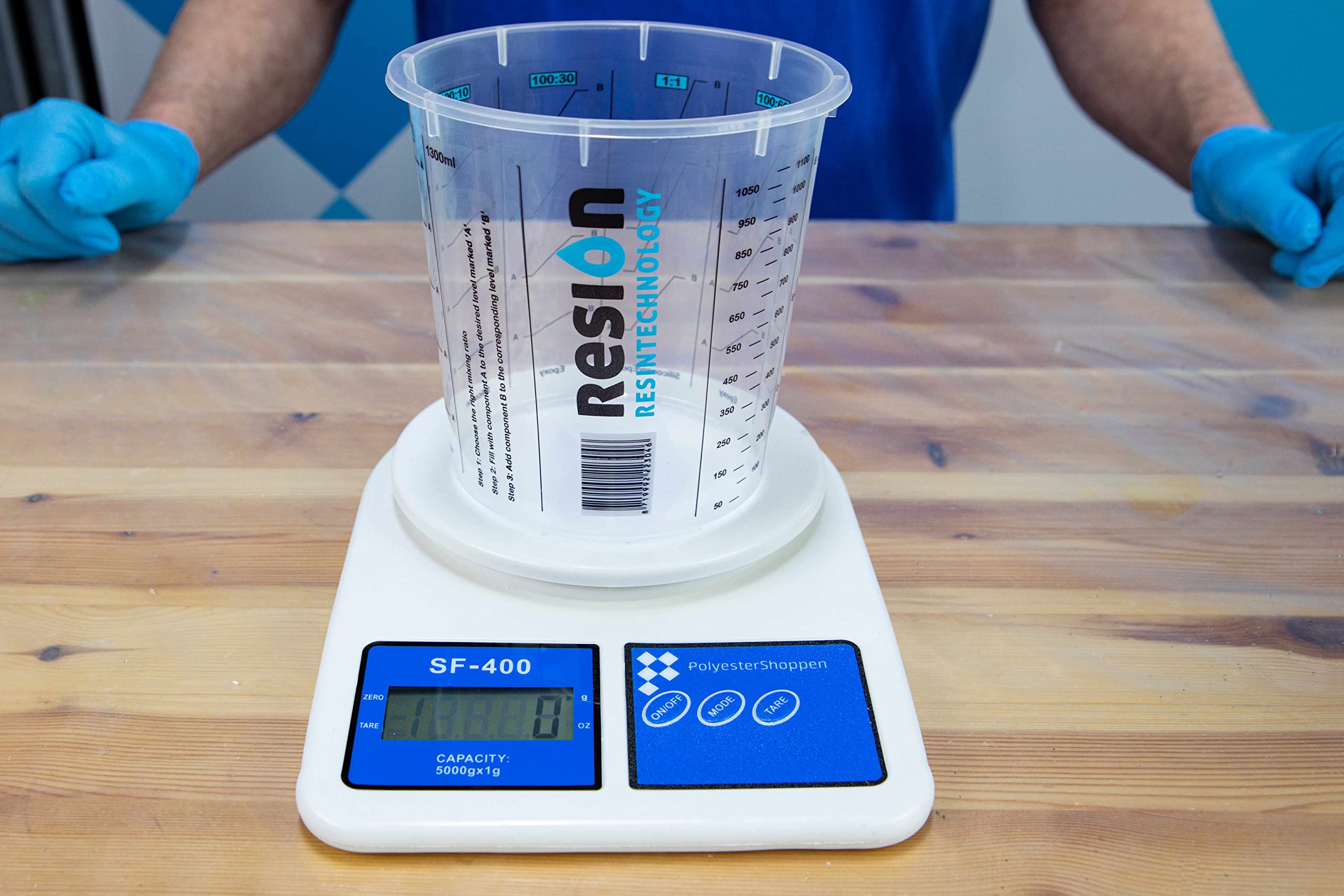 Pack Of 50] 10oz Disposable Graduated Measuring Cups For Mixing - Measurements In - Foto 3