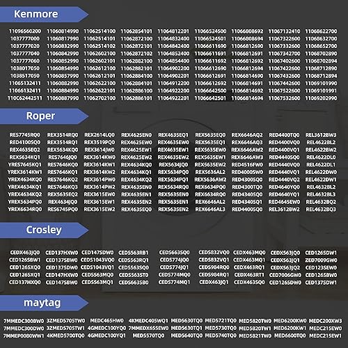 【Upgraded】279838 W10724237 Dryer Heating Element for Whirlpool Wed4815ew1 Maytag Centennial Medc215ew1 Kenmore 70 80 Series Model 110 Amana Ned4655ew1 Roper Admiral,Replaces 2406026 3403585 3398064